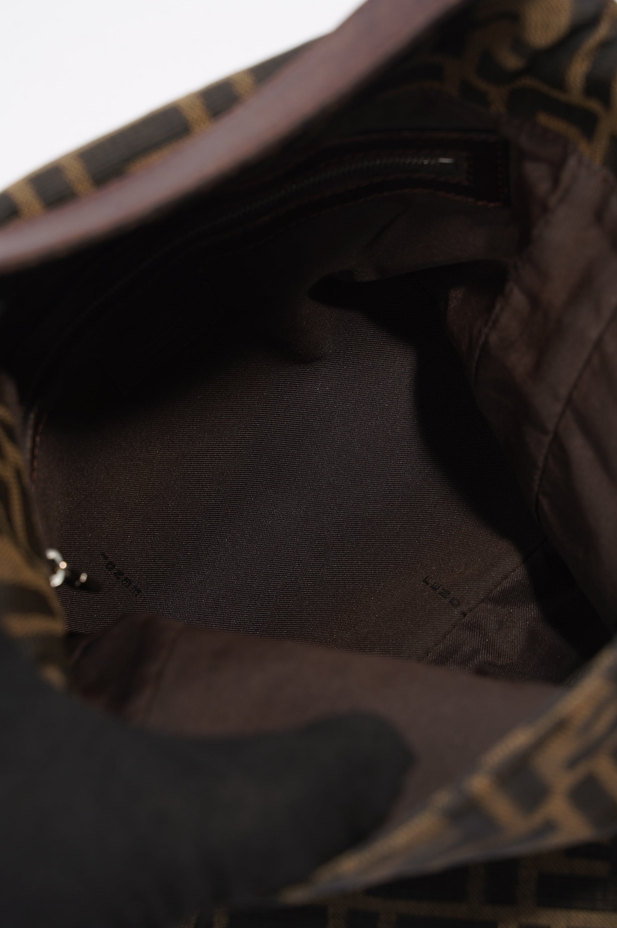 Fendi Mamma Baguette Brown Zucca Canvas