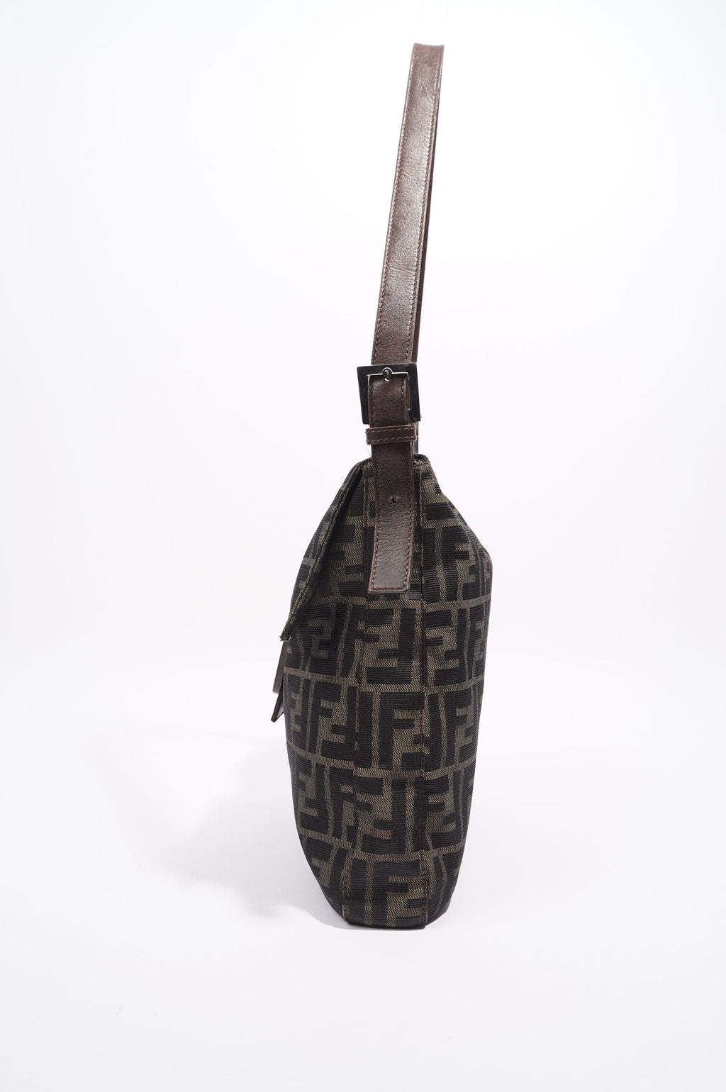 Fendi Mamma Baguette Brown Zucca Canvas