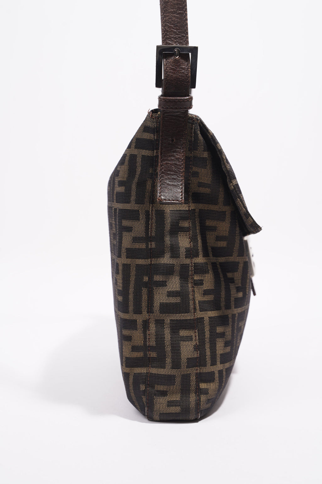 Fendi Mamma Baguette Brown Zucca Canvas