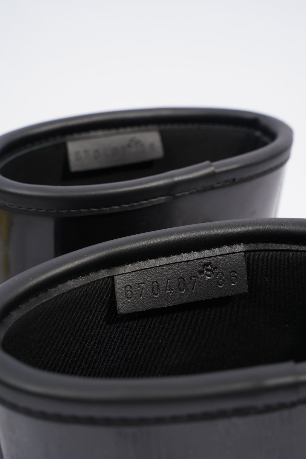Gucci Horsebit Boots Black Rubber EU 36 UK 3