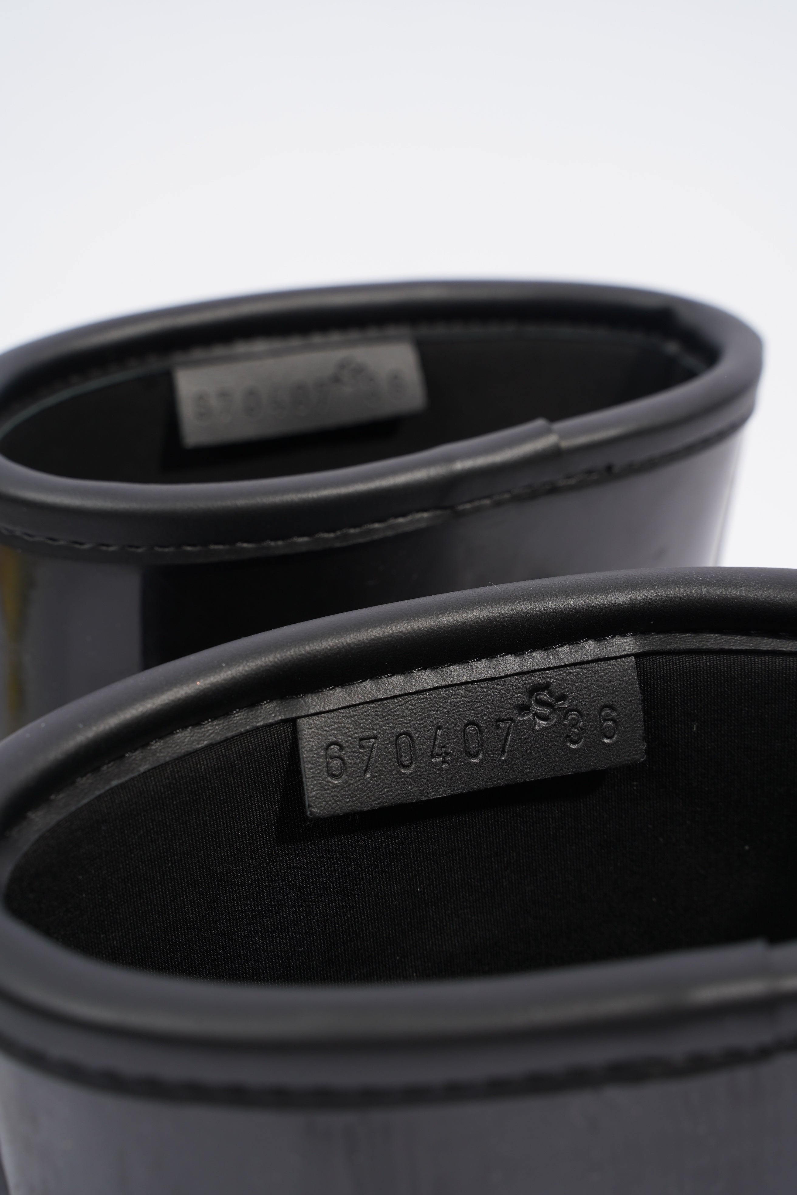Gucci Horsebit Boots Black Rubber EU 36 UK 3