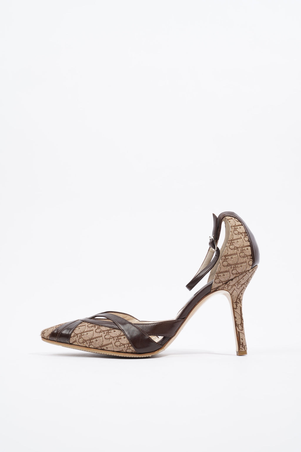Christian Dior Trotter Beige / Brown Fabric EU 36.5 UK 3.5