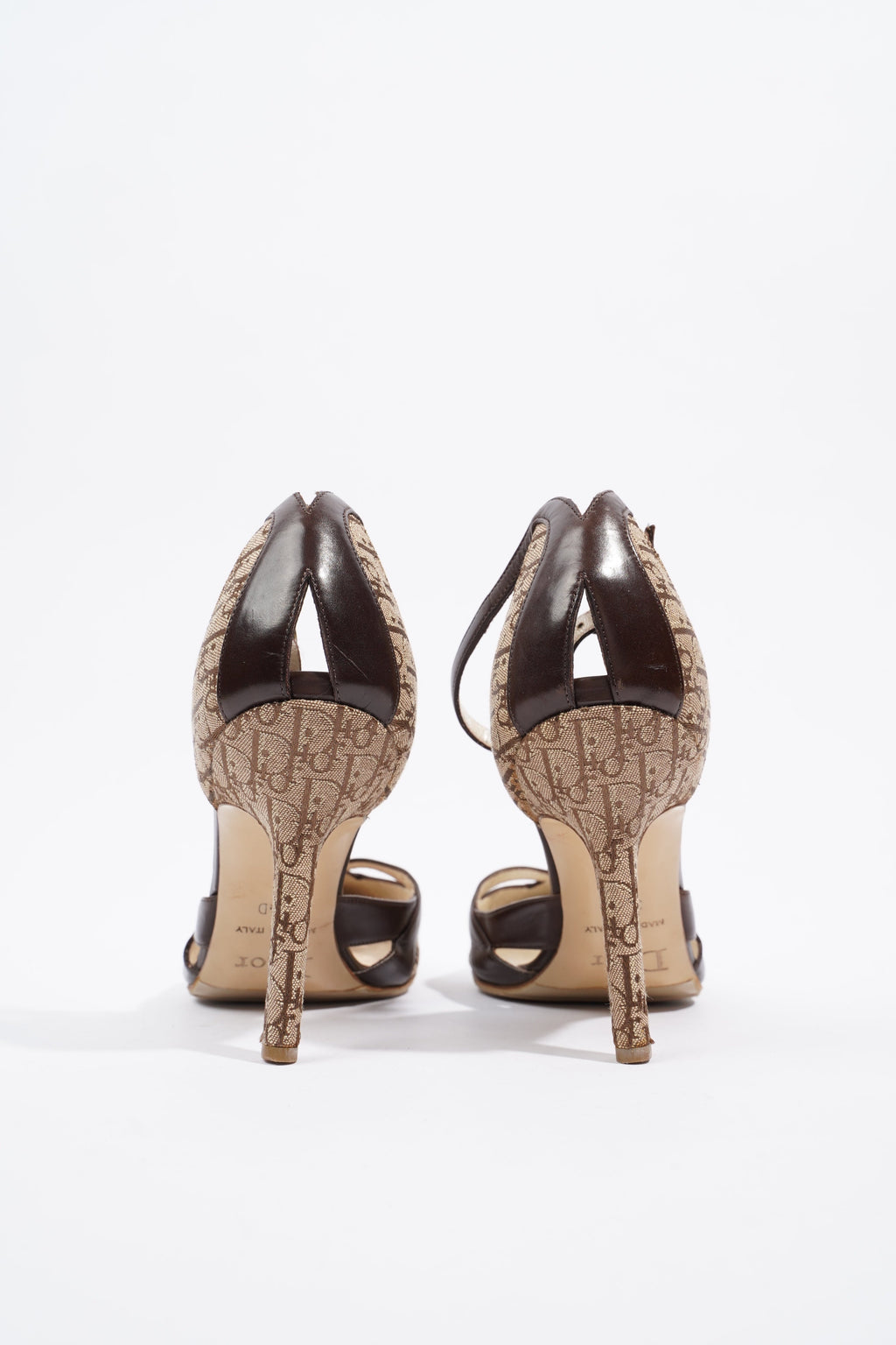 Christian Dior Trotter Beige / Brown Fabric EU 36.5 UK 3.5