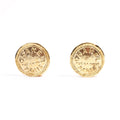 Chanel Rue Cambon Clip-On Earrings Gold Gold Plated