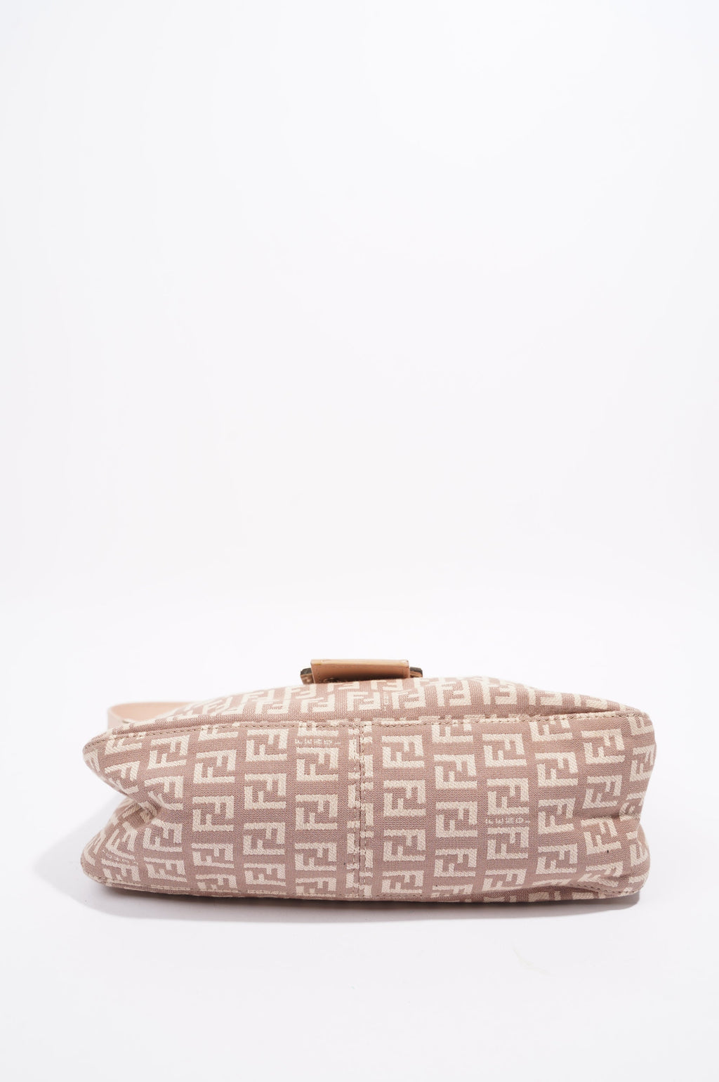 Fendi Zucchino Baguette Dusky Pink Canvas