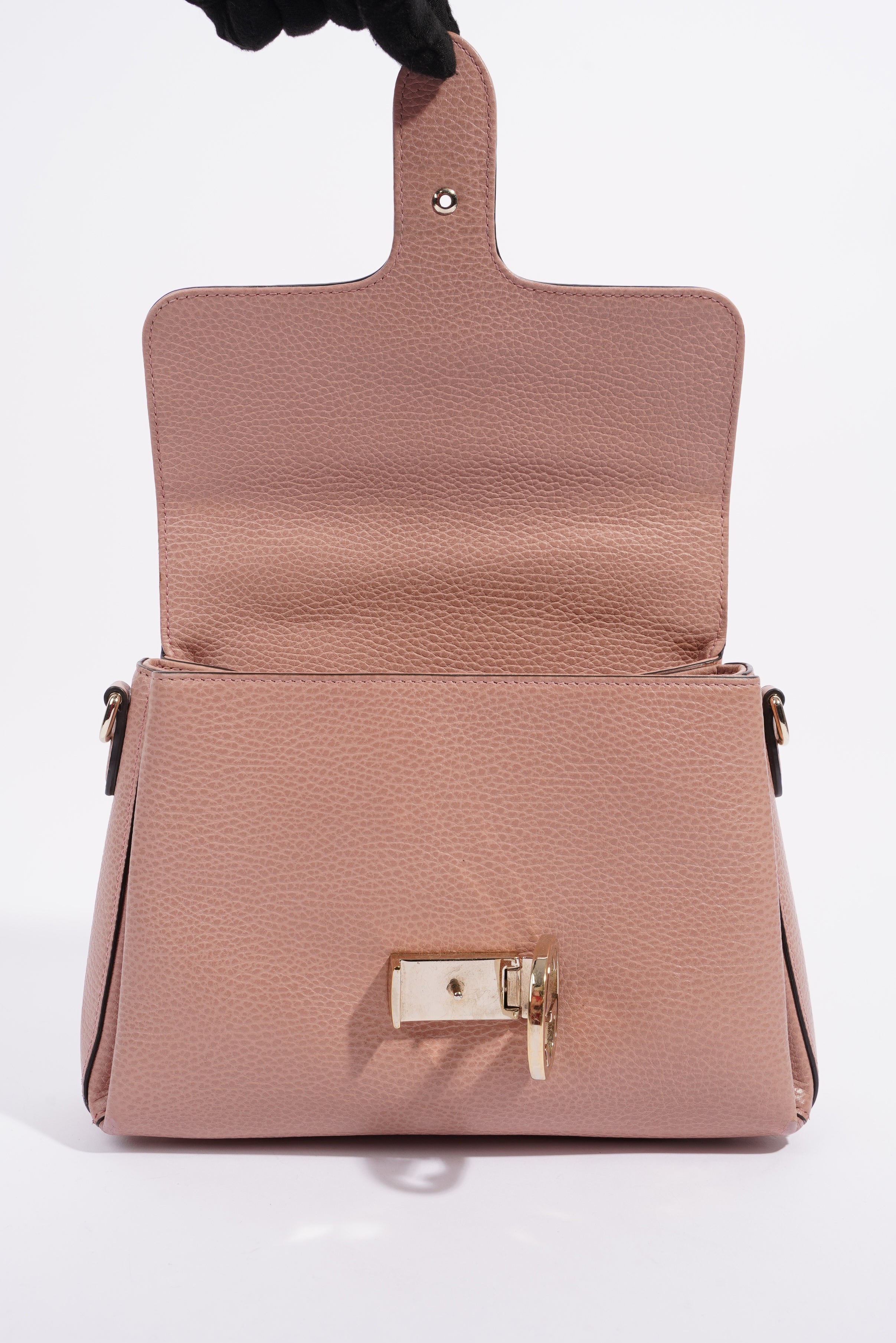 Gucci Interlocking Bag Pink Leather