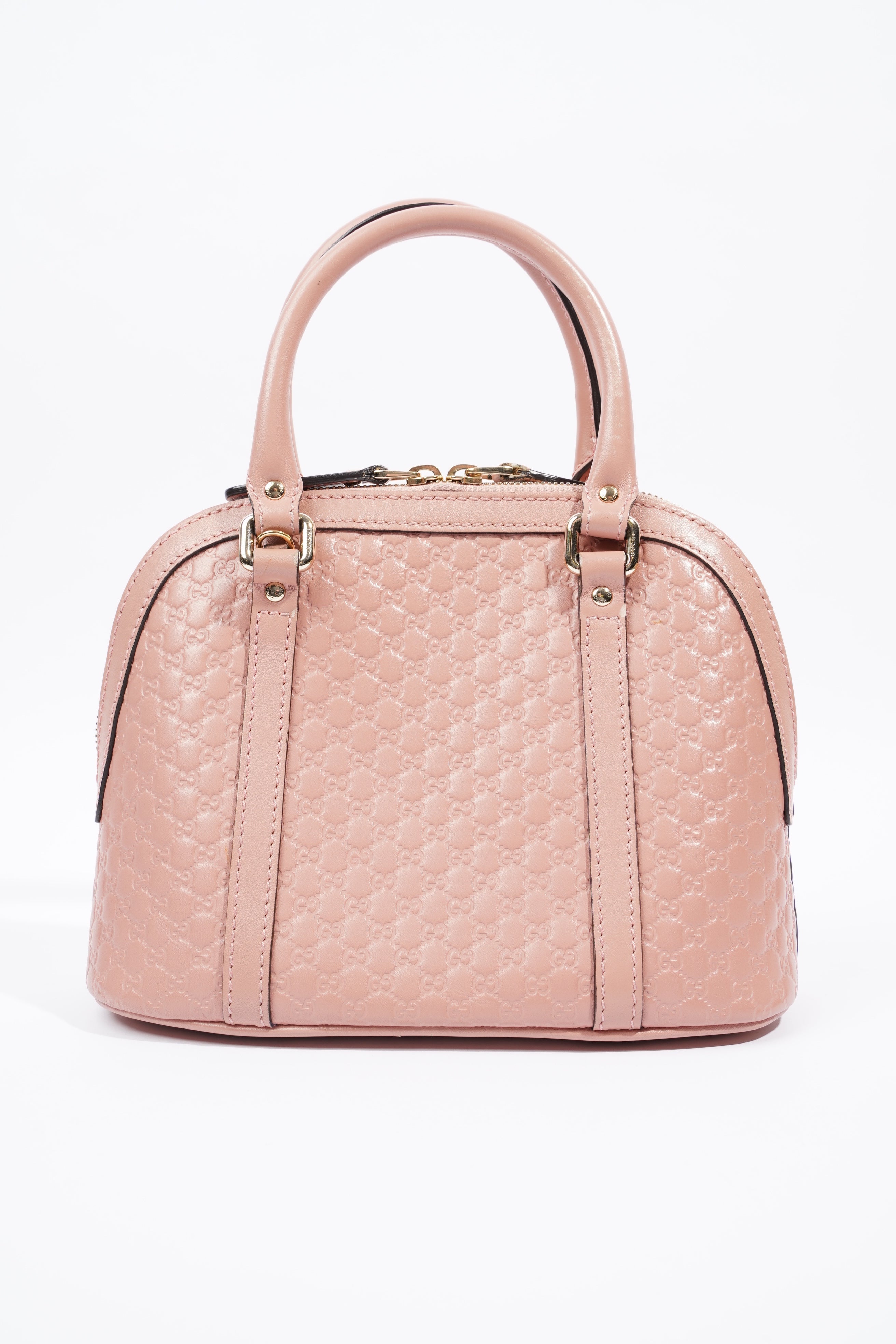 Gucci Dome Bag Pink Leather Small