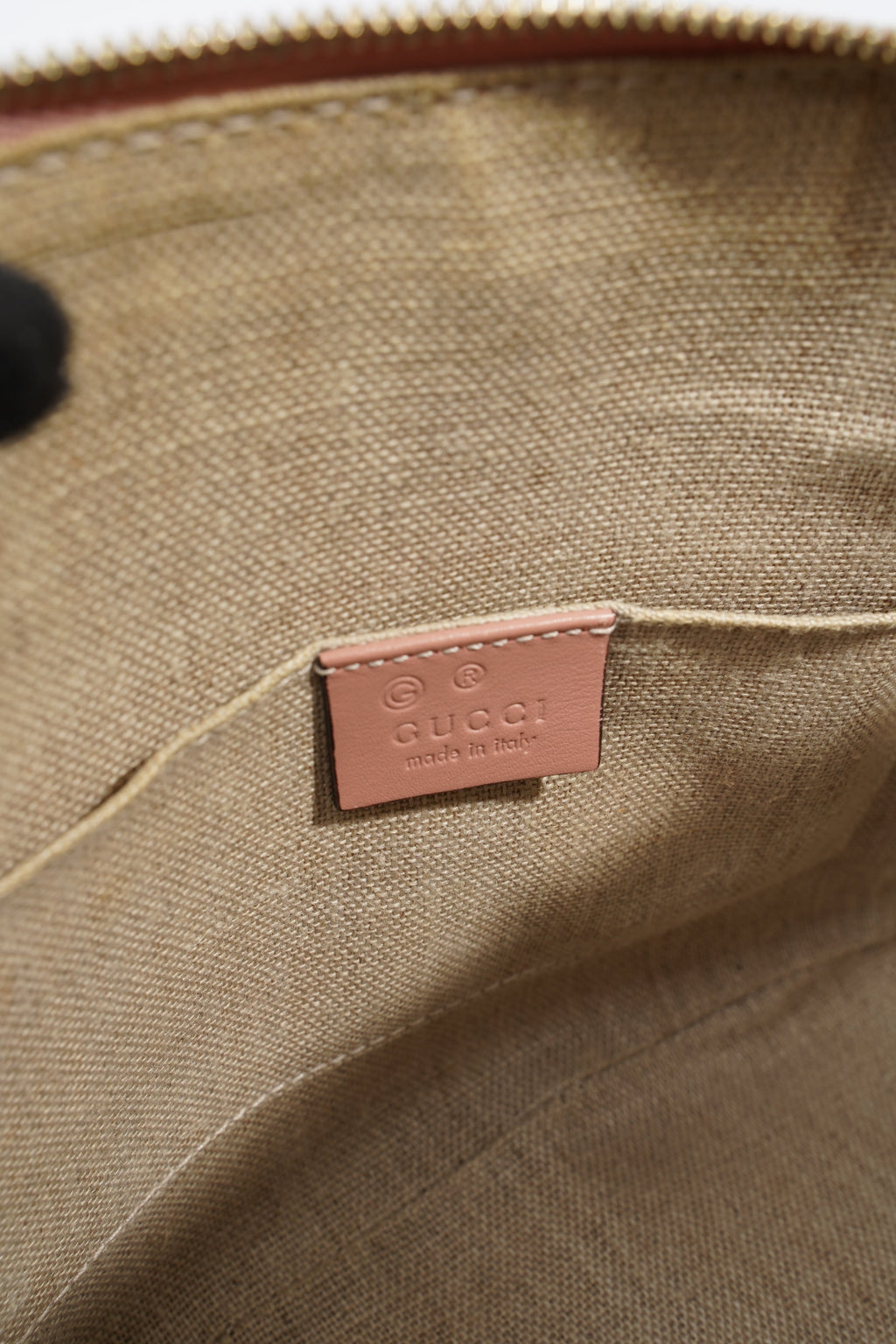 Gucci Dome Bag Pink Leather Small