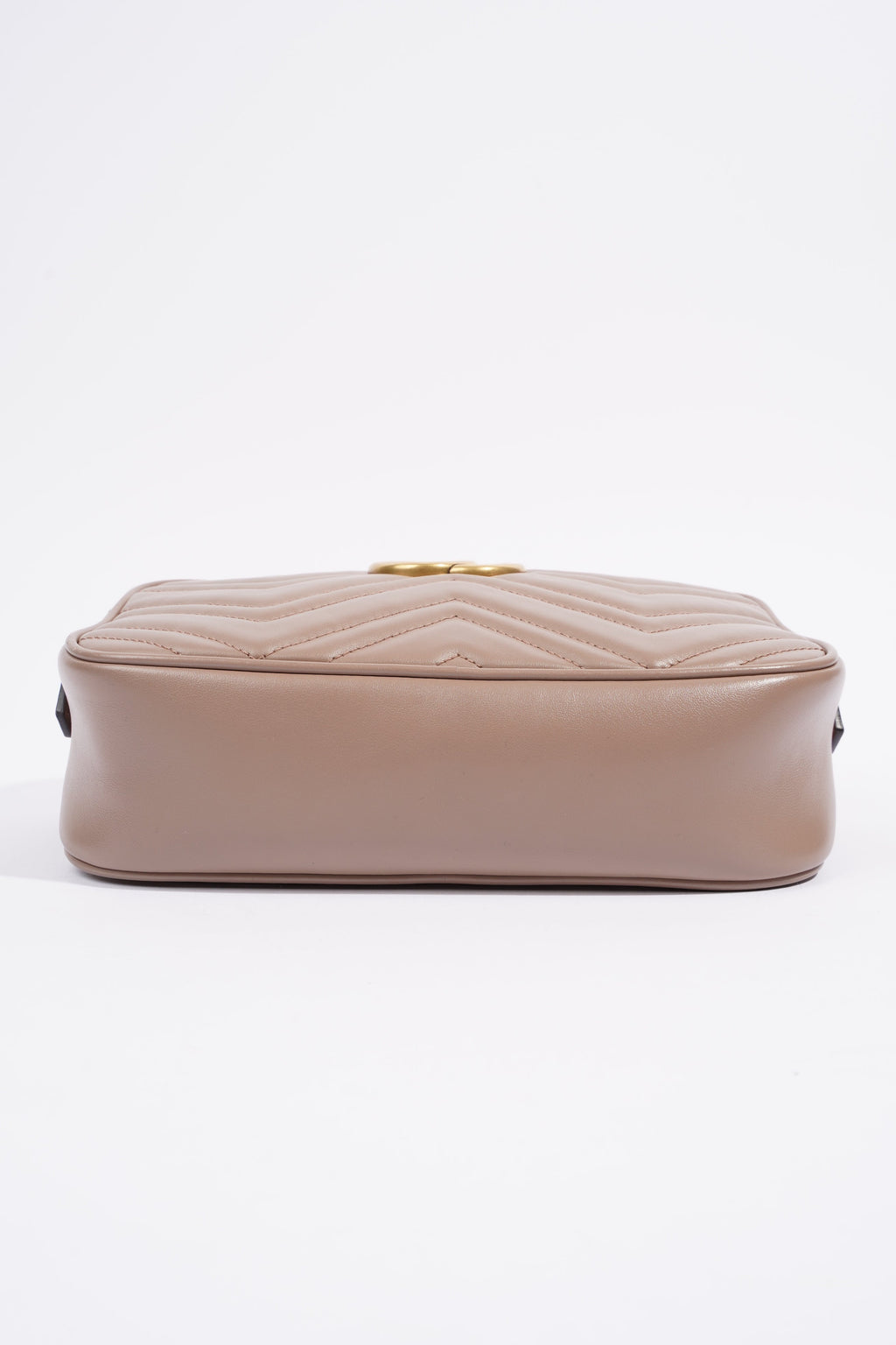 Gucci Marmont Zip Dusty Pink Matelasse Leather Small