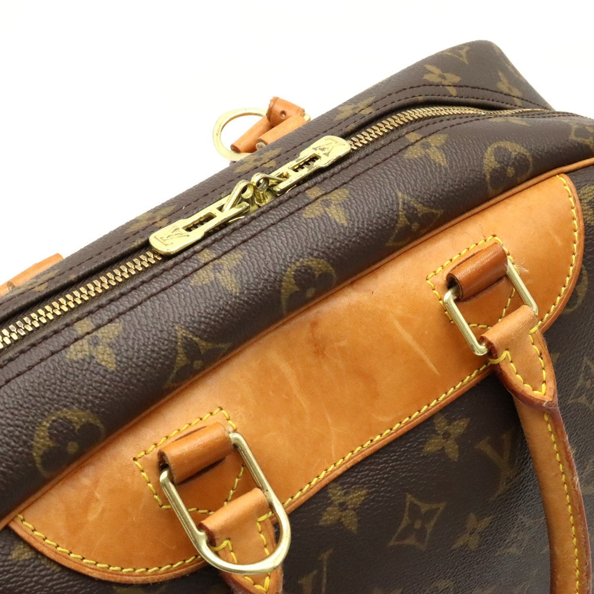 Louis Vuitton Deauville Mini Handbag Boston Bag M47270