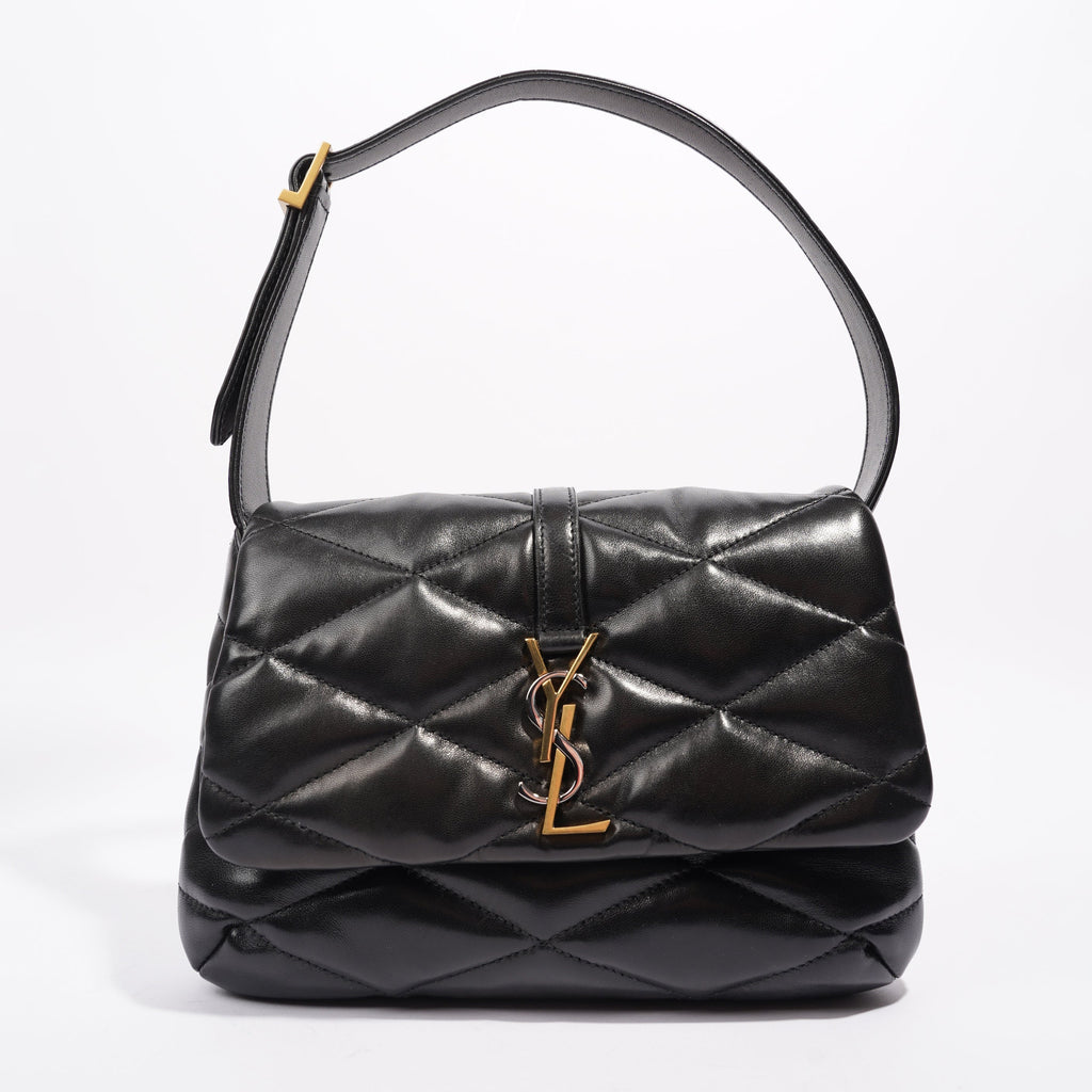Saint Laurent Le 57 Hobo Bag Black Leather
