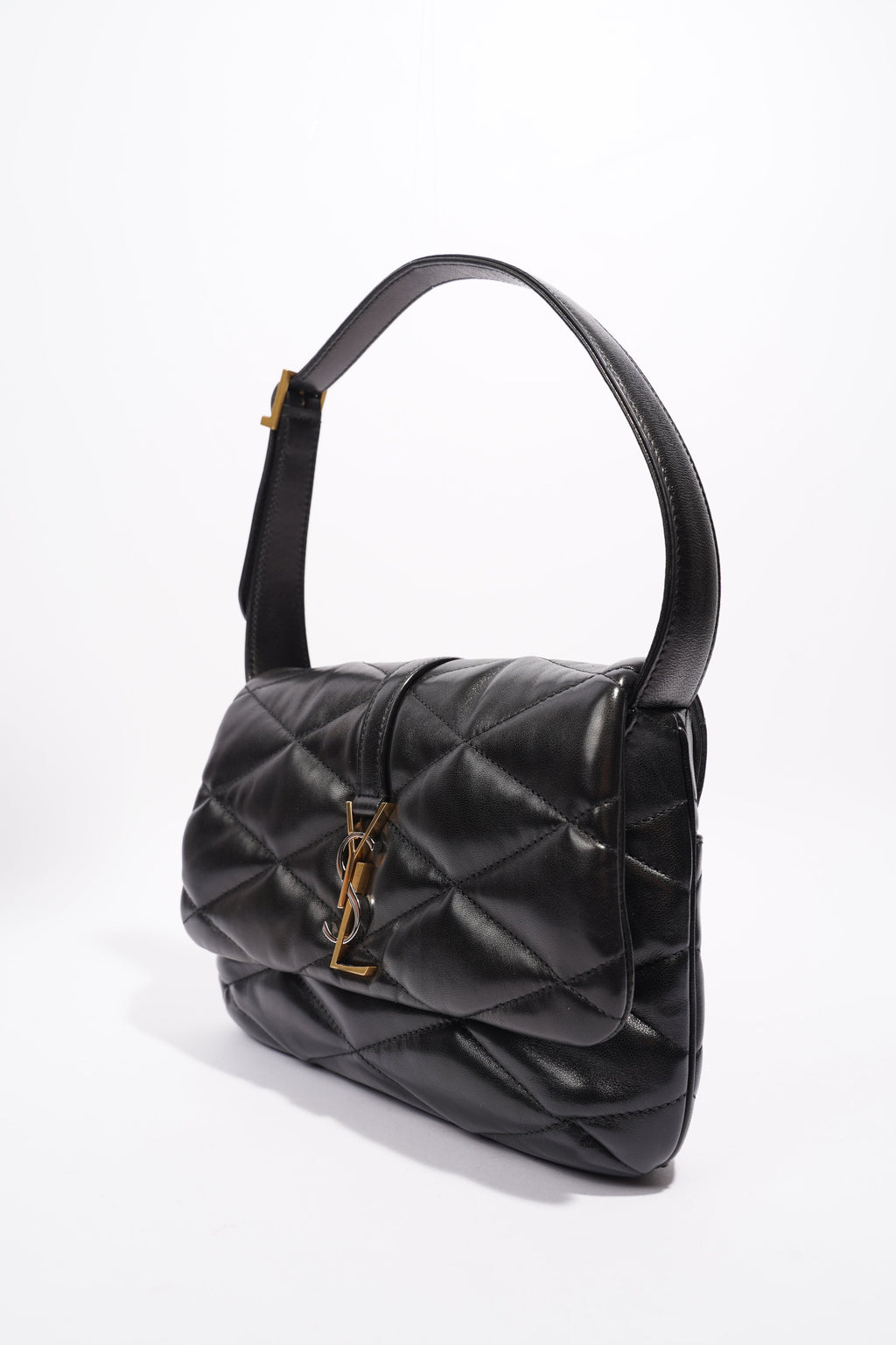 Saint Laurent Le 57 Hobo Bag Black Leather