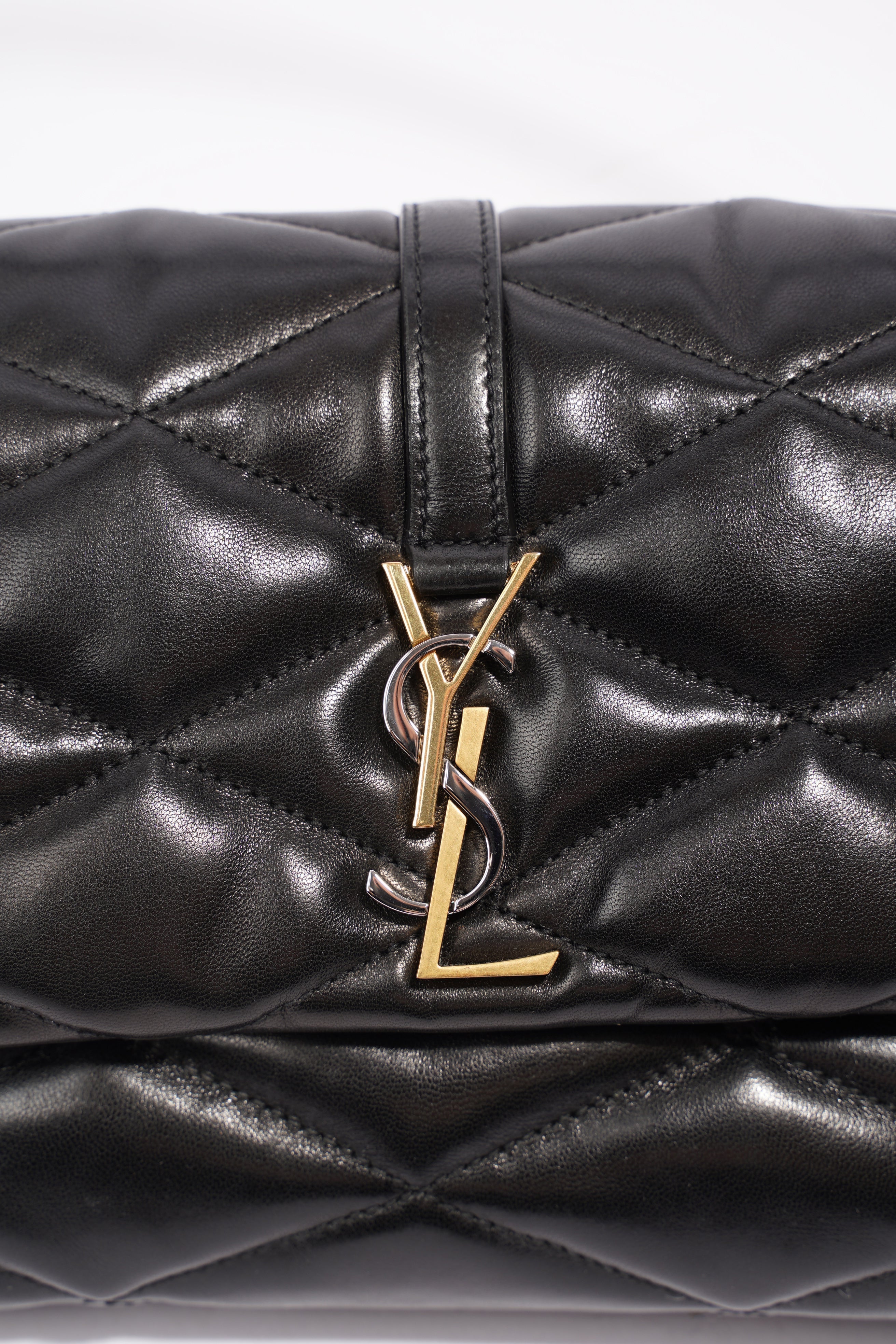 Saint Laurent Le 57 Hobo Bag Black Leather