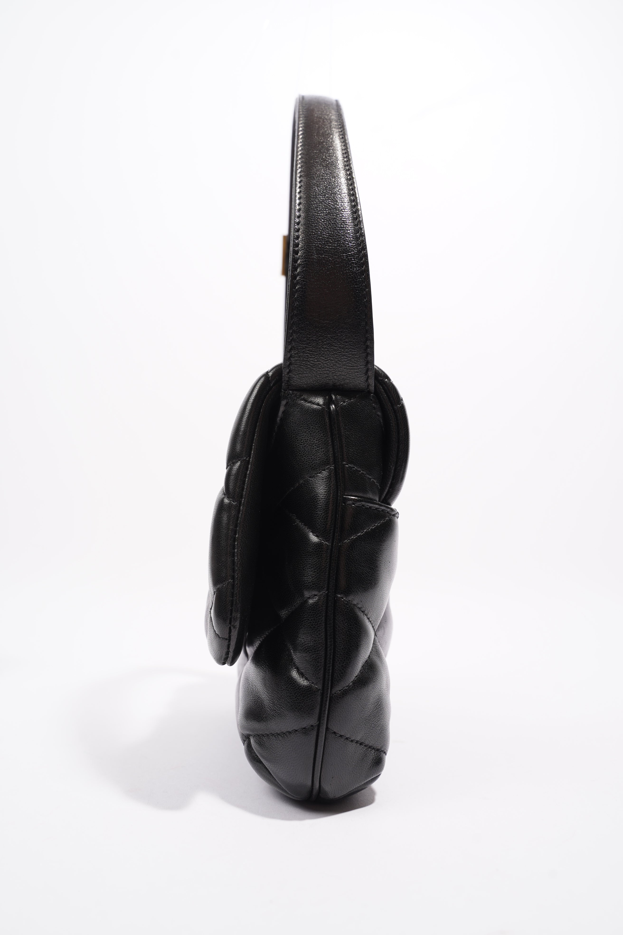 Saint Laurent Le 57 Hobo Bag Black Leather