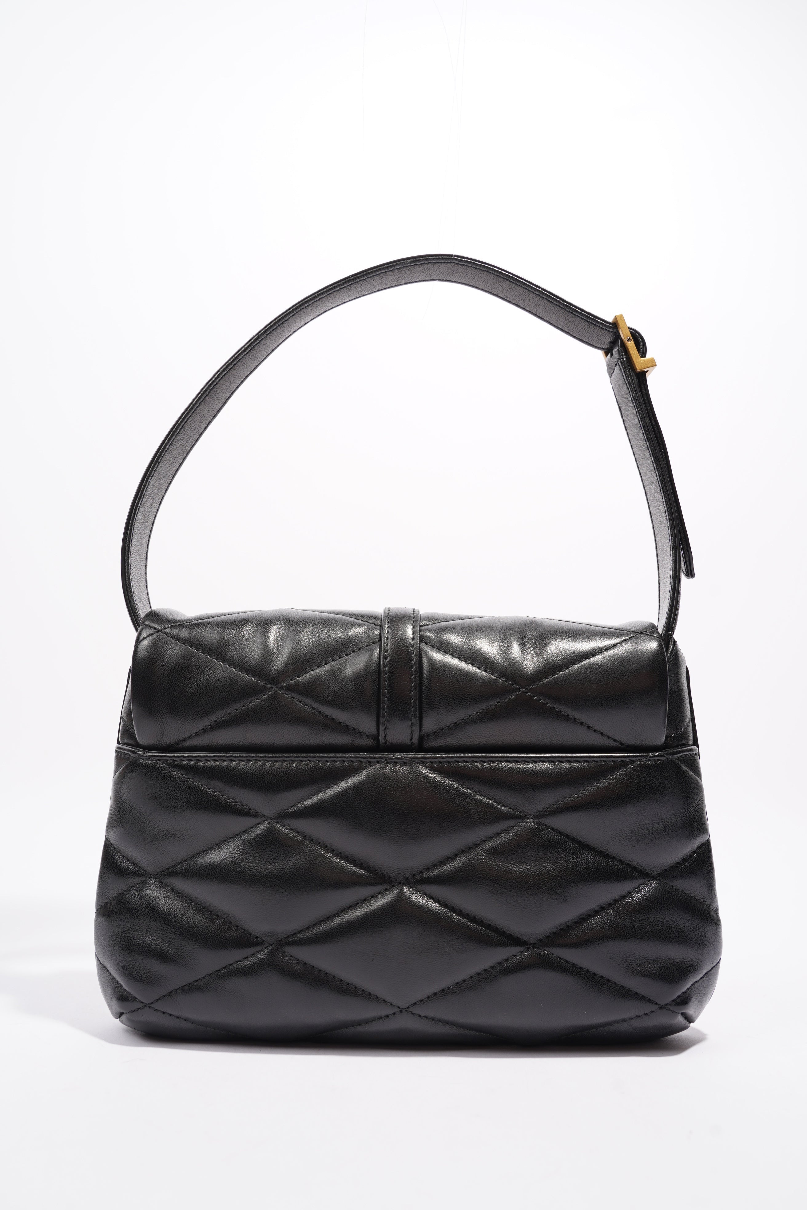 Saint Laurent Le 57 Hobo Bag Black Leather