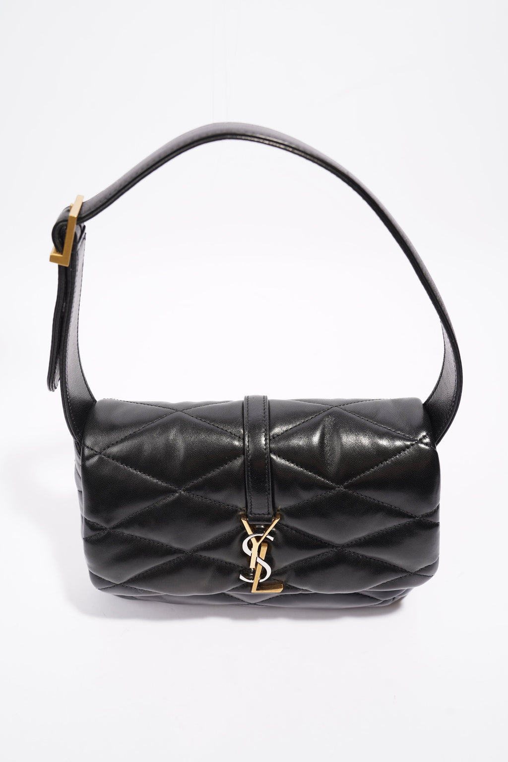 Saint Laurent Le 57 Hobo Bag Black Leather