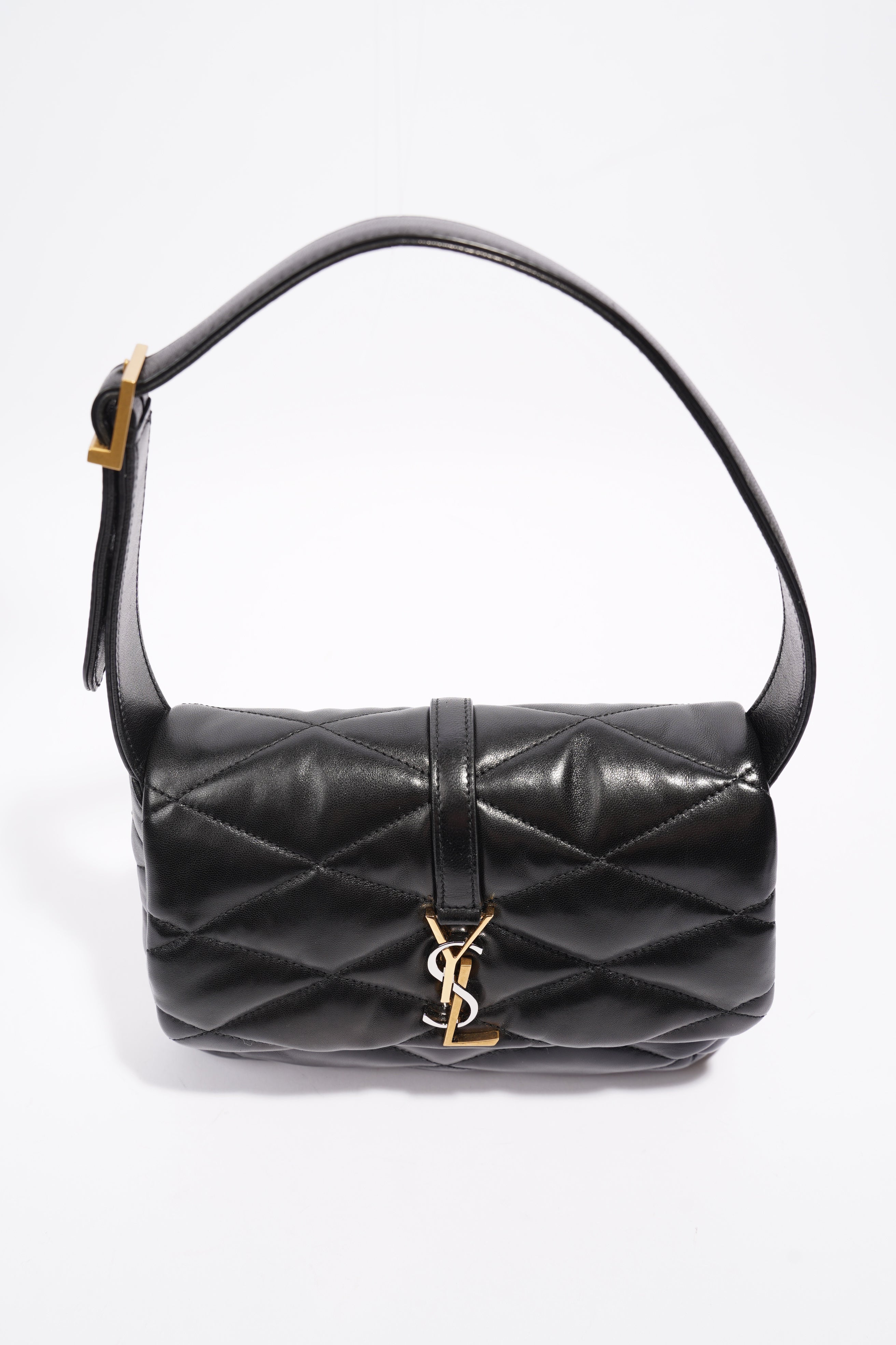 Saint Laurent Le 57 Hobo Bag Black Leather