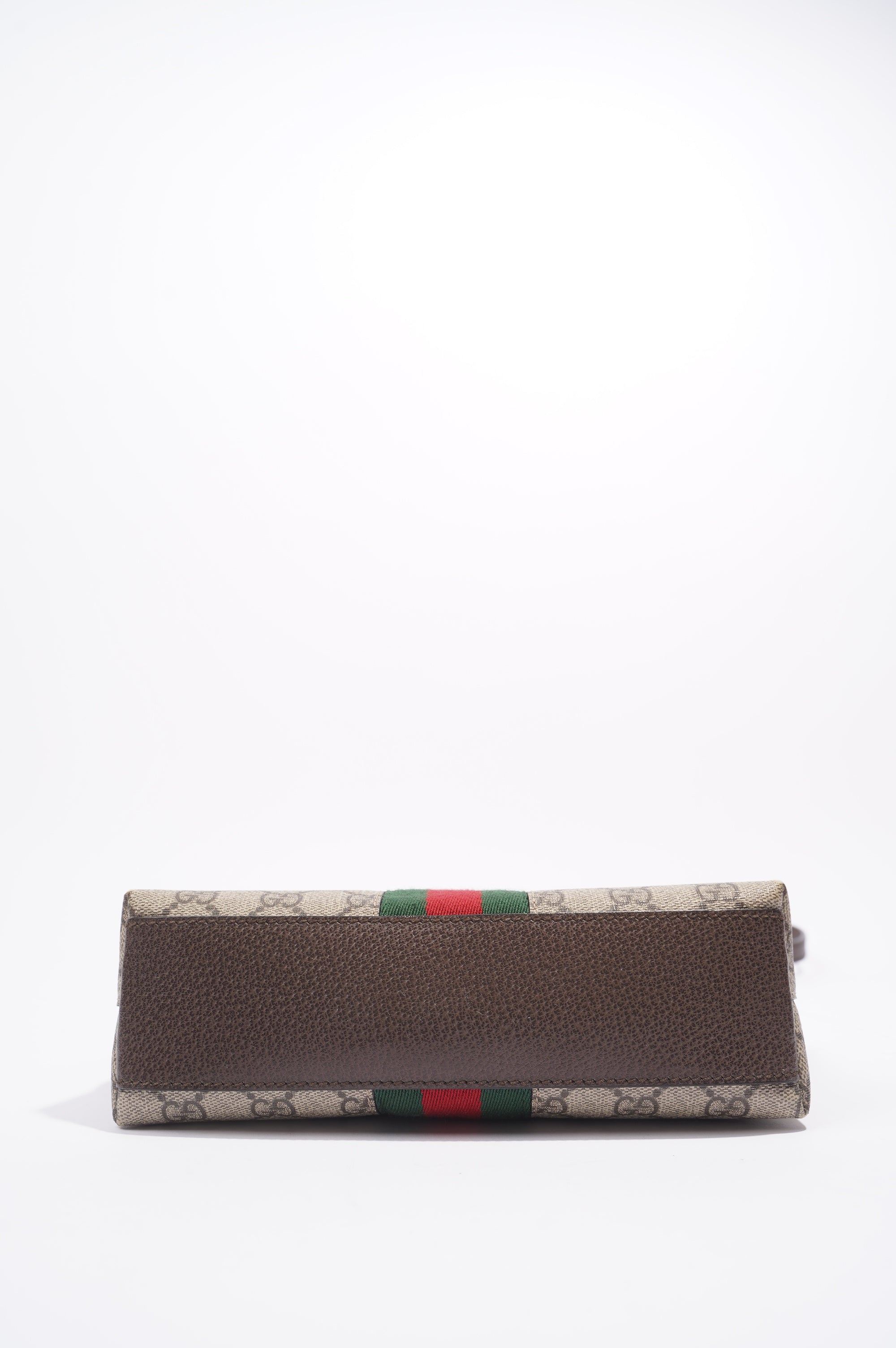 Gucci Ophidia Dome Bag Supreme / Brown Coated Canvas Small