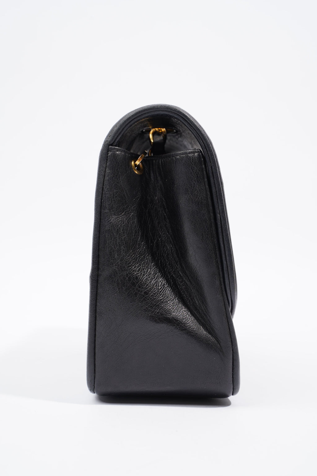 Chanel Diana Flap Black Lambskin Leather