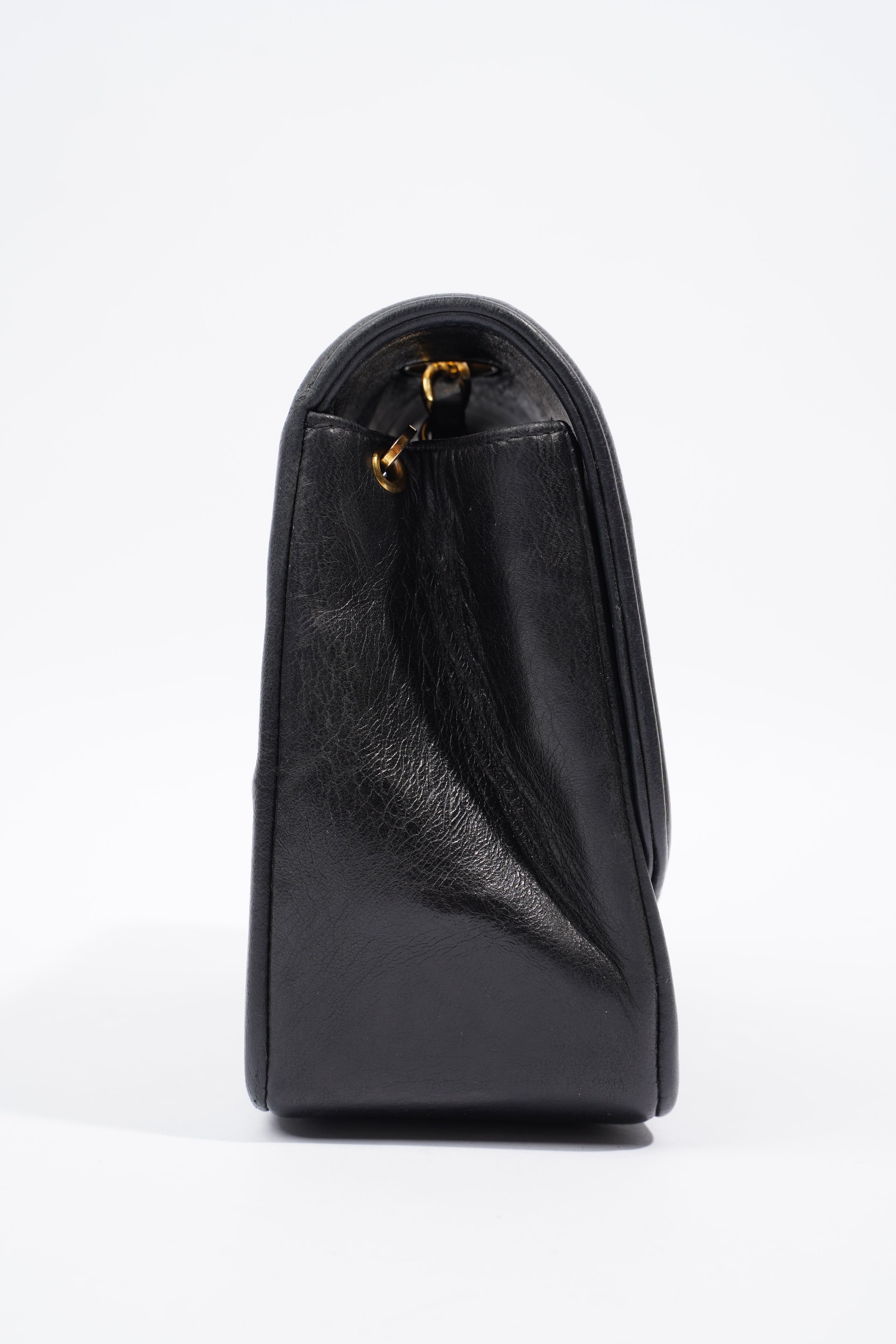 Chanel Diana Flap Black Lambskin Leather