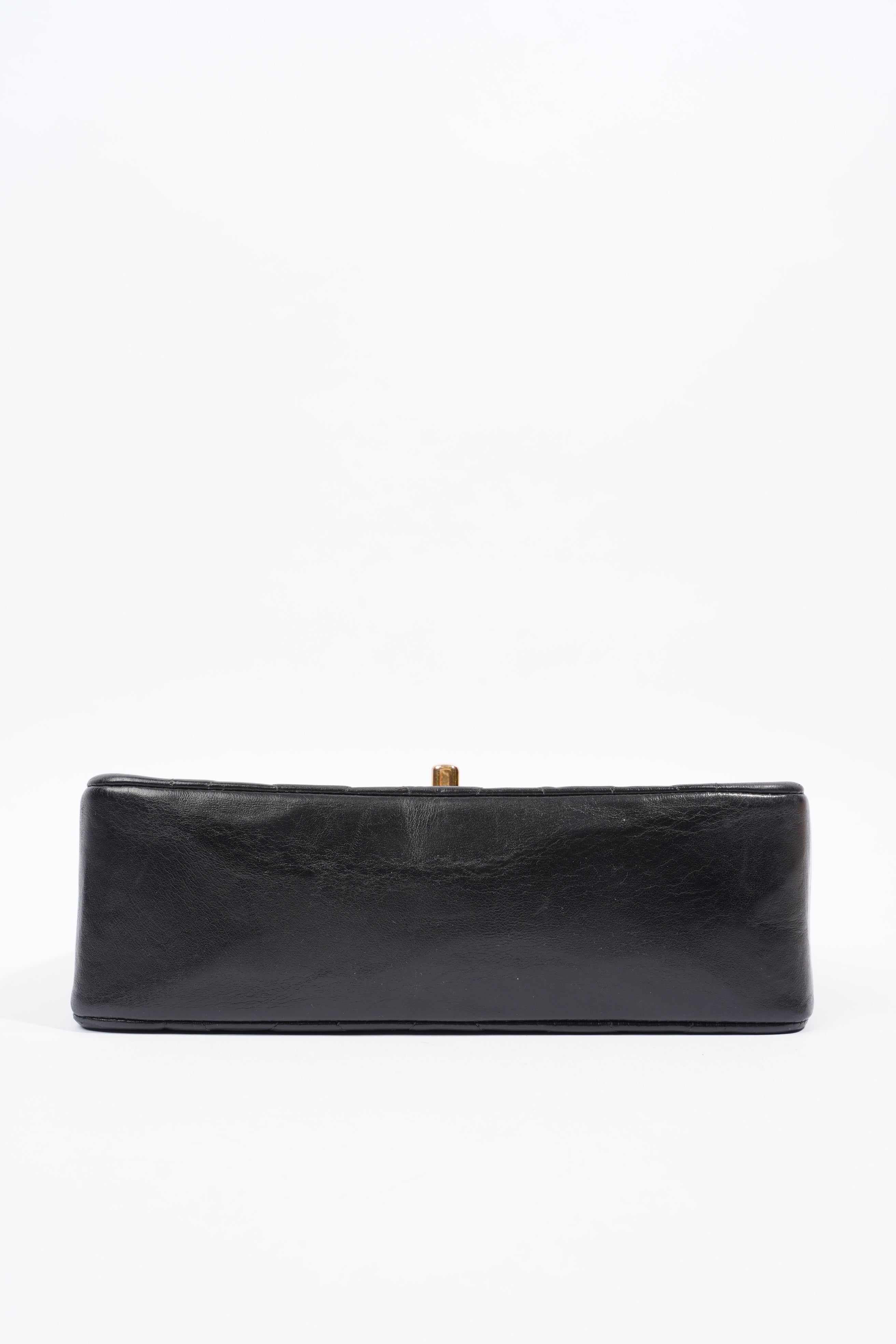 Chanel Diana Flap Black Lambskin Leather