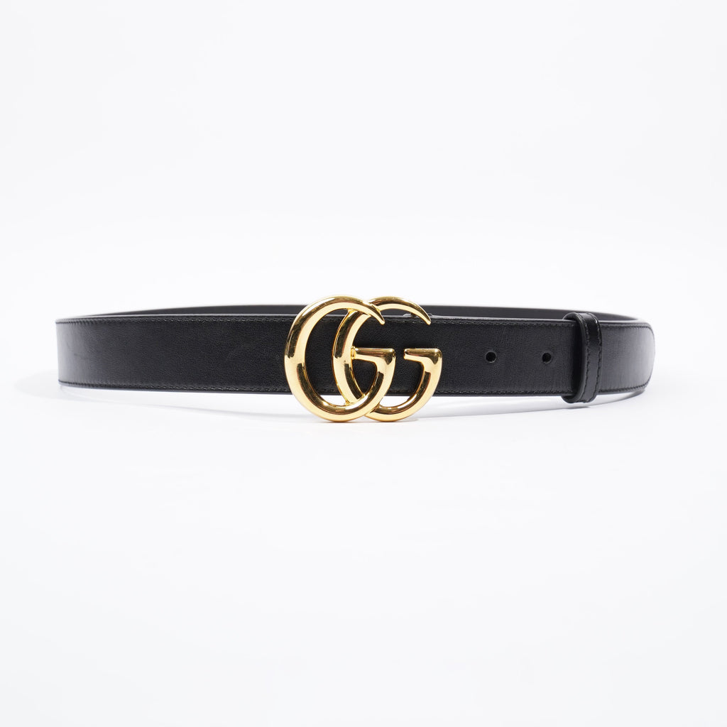 Gucci Marmont Belt Black Leather 90cm 36"
