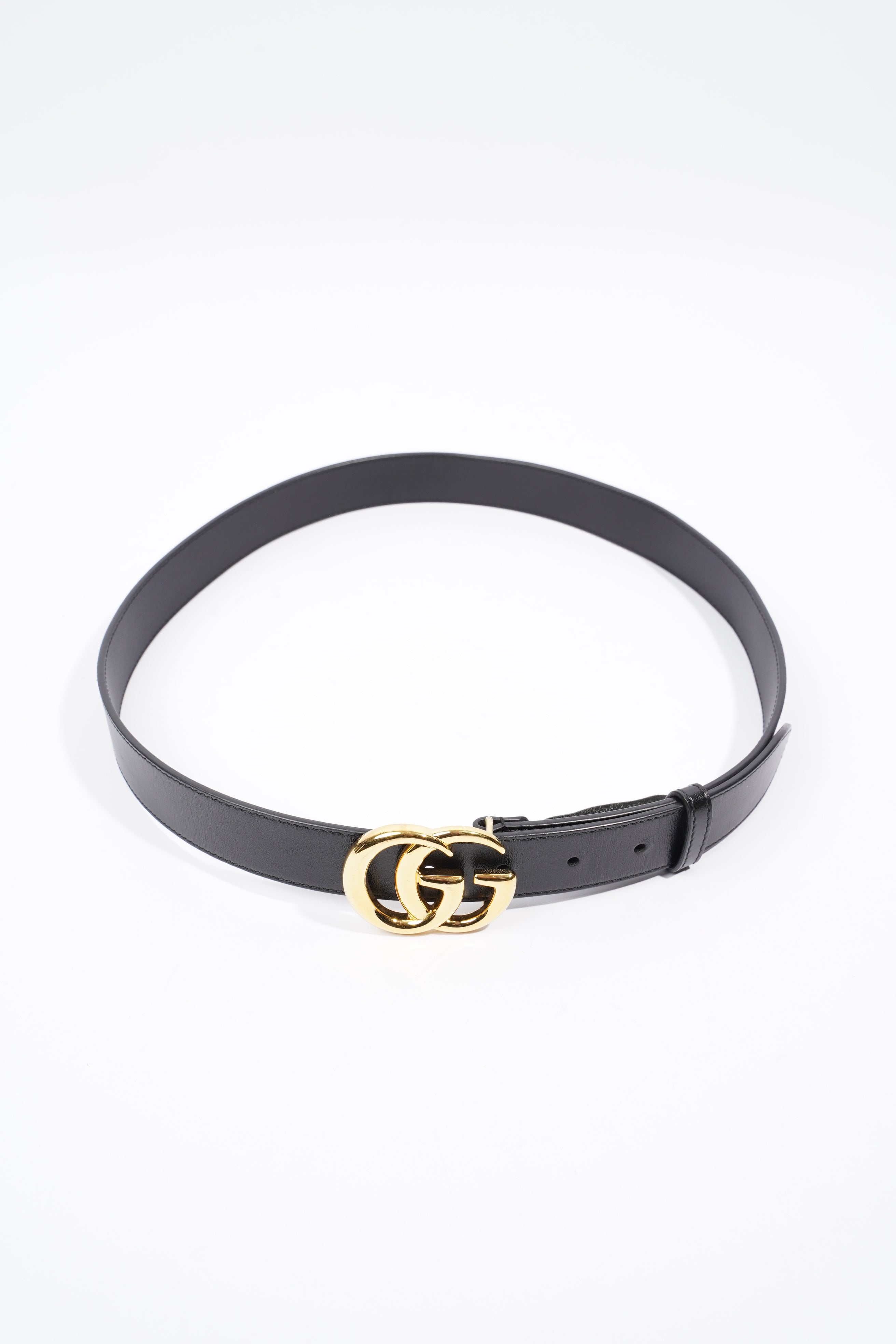 Gucci Marmont Belt Black Leather 90cm 36"