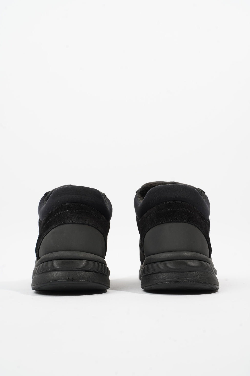 Chanel CC Logo Black Suede EU 37 UK 4