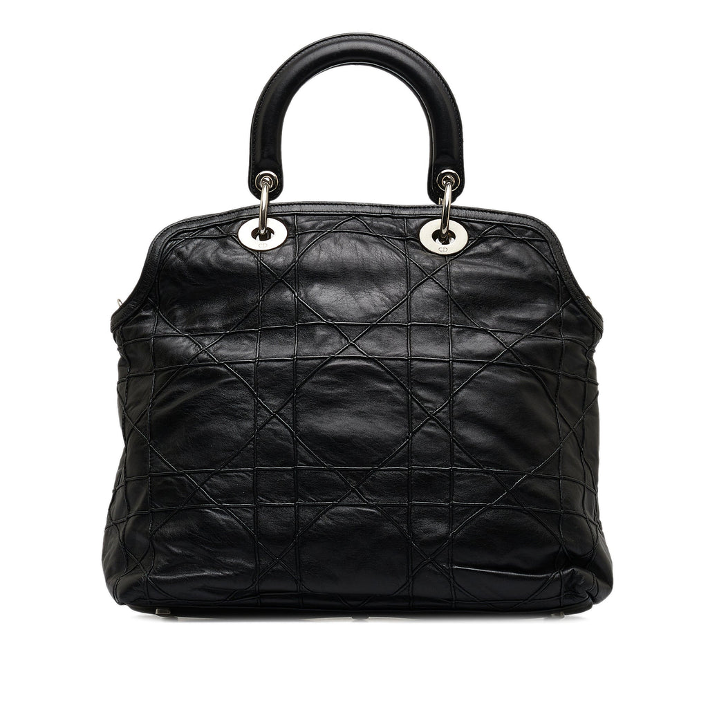 DIOR Cannage Polochon Granville Satchel