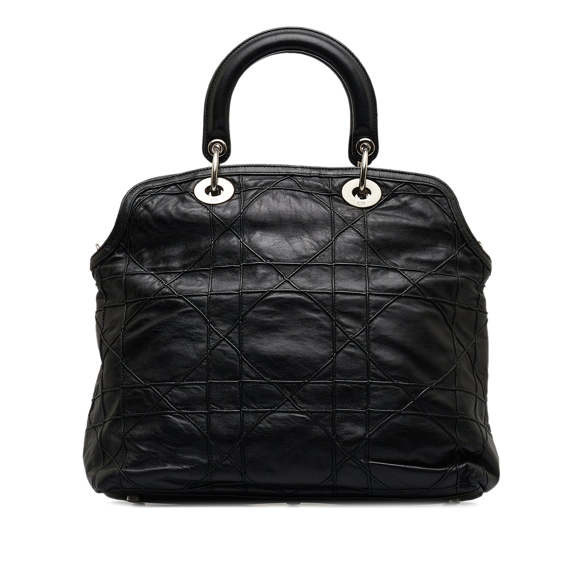 DIOR Cannage Polochon Granville Satchel