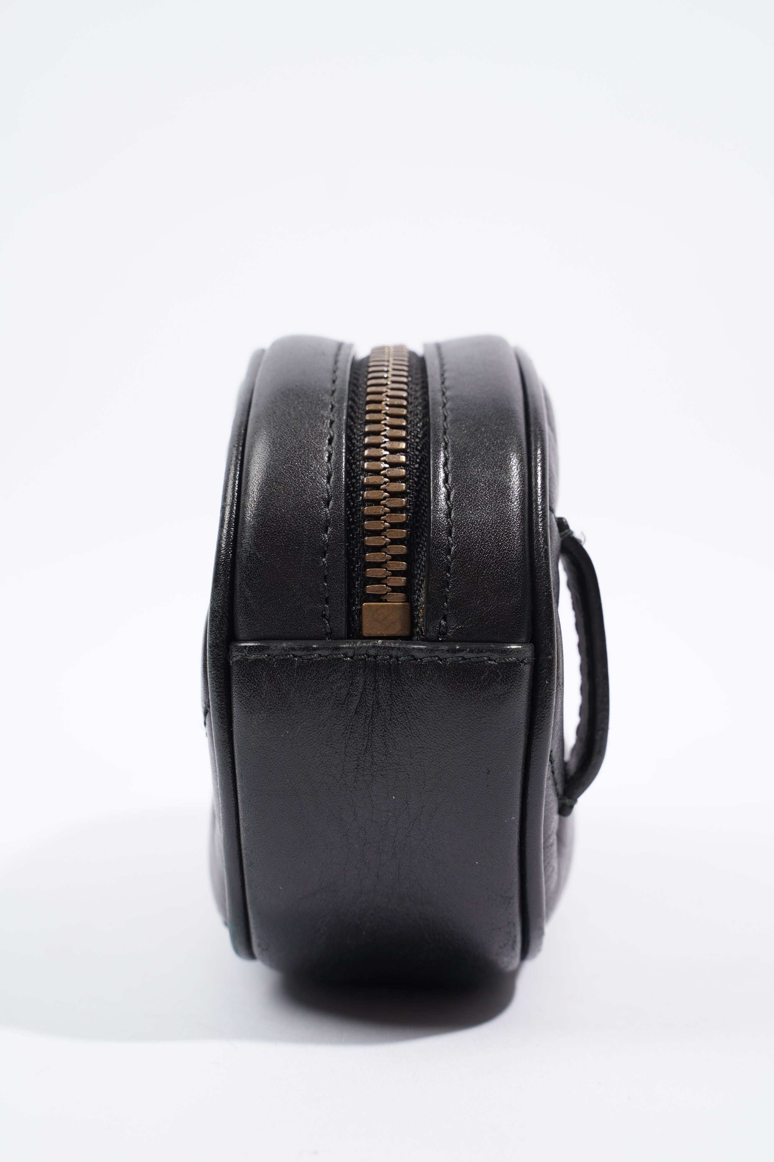 Gucci Marmont Belt Bag Black Matelasse Leather 75cm 30"