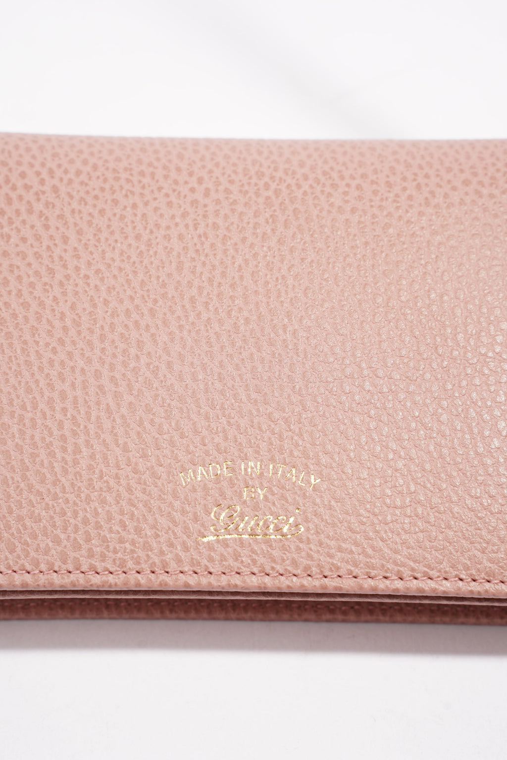 Gucci Swing Shoulder Bag Pink Leather