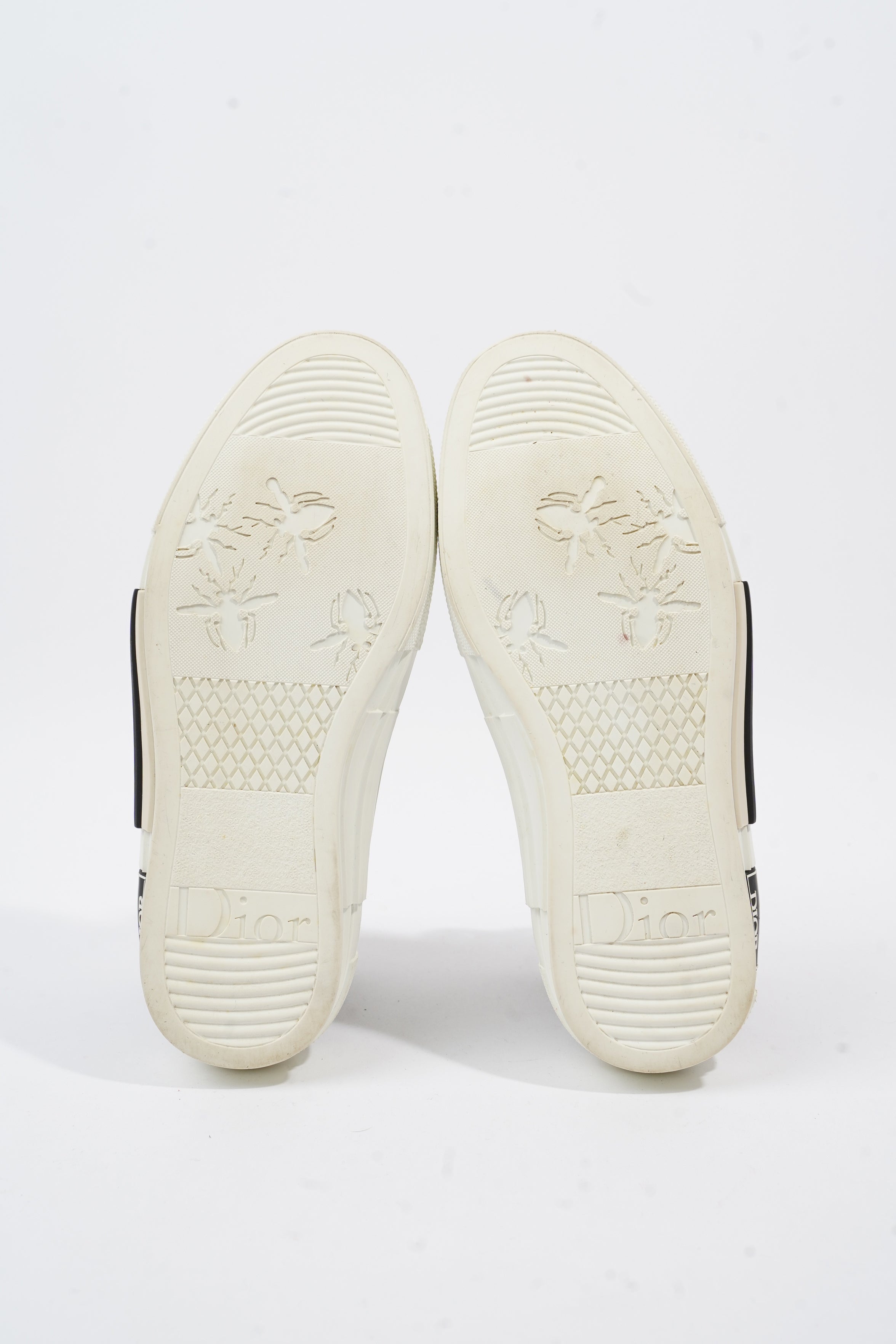 Christian Dior B23 High-top White / Black Oblique Canvas EU 37 UK 4