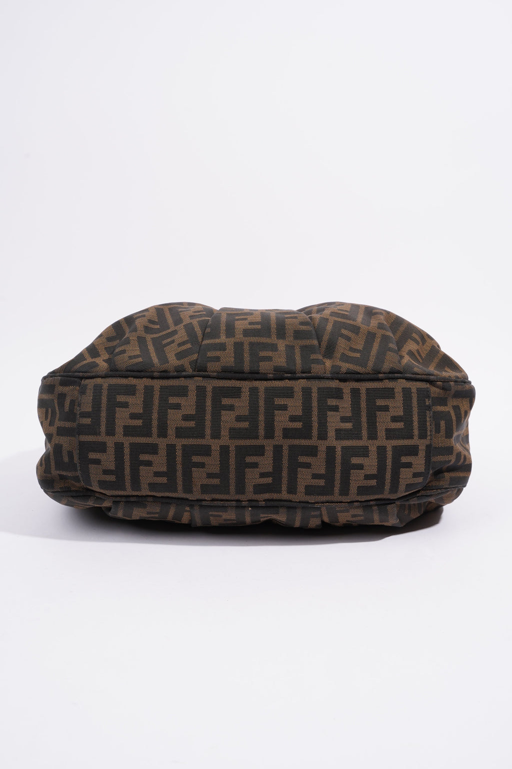 Fendi Zucca Shoulder Bag Brown Canvas
