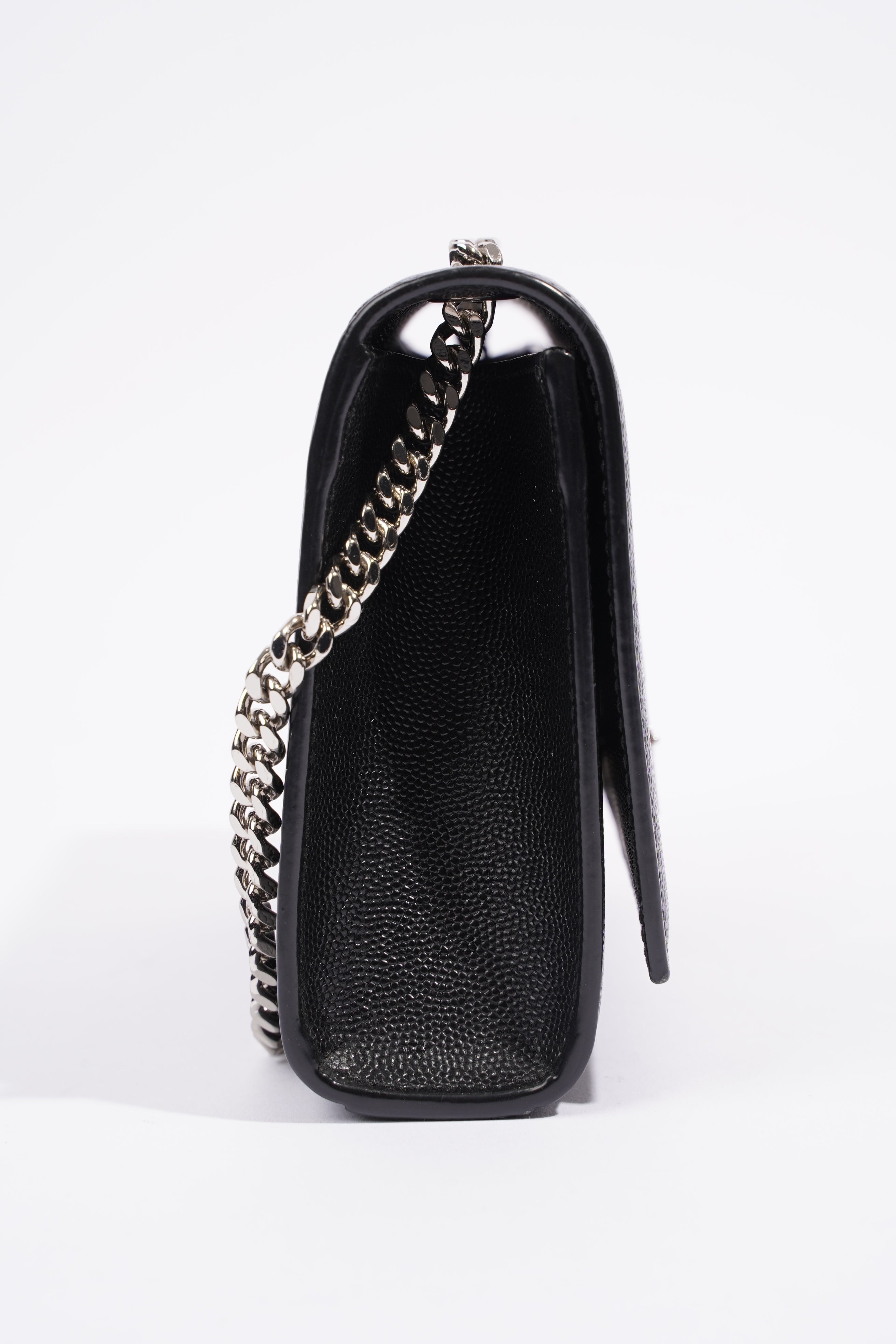 Saint Laurent Kate Black Calfskin Leather Small