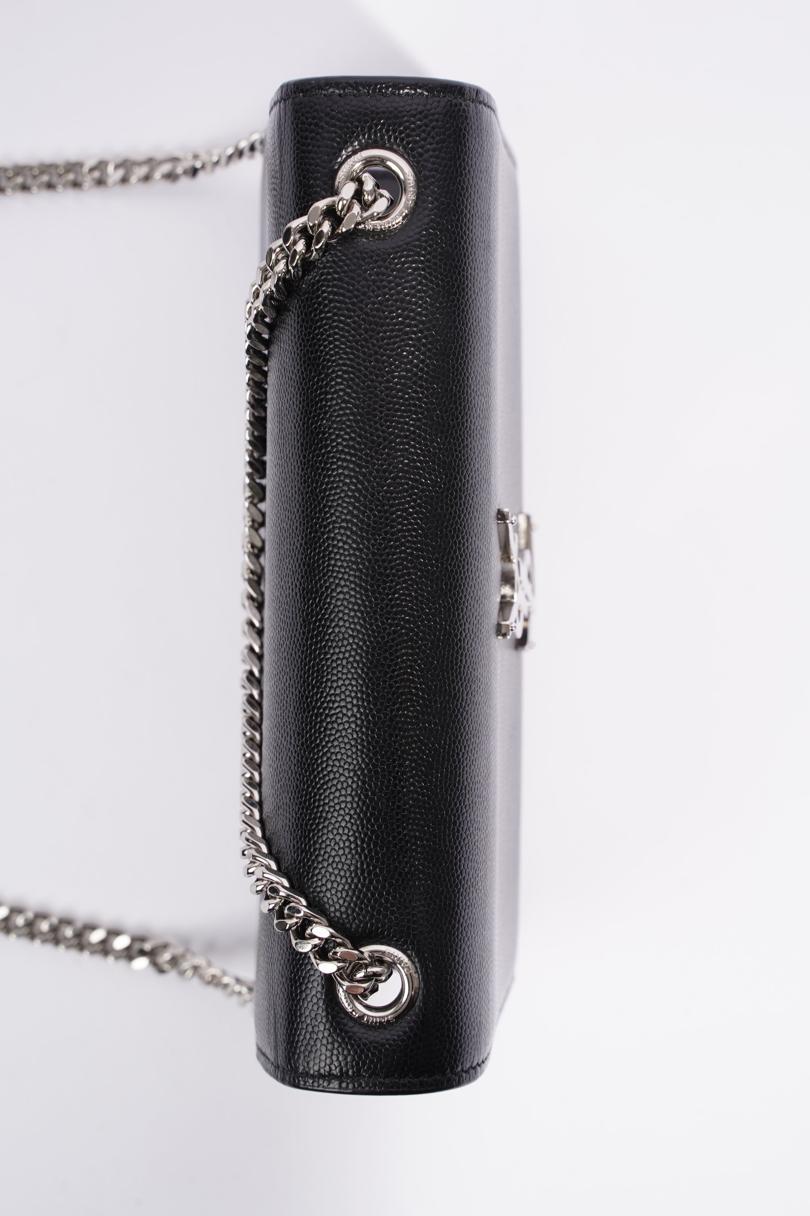 Saint Laurent Kate Black Calfskin Leather Small