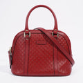 Gucci Microguccissima Mini Dome Red Leather
