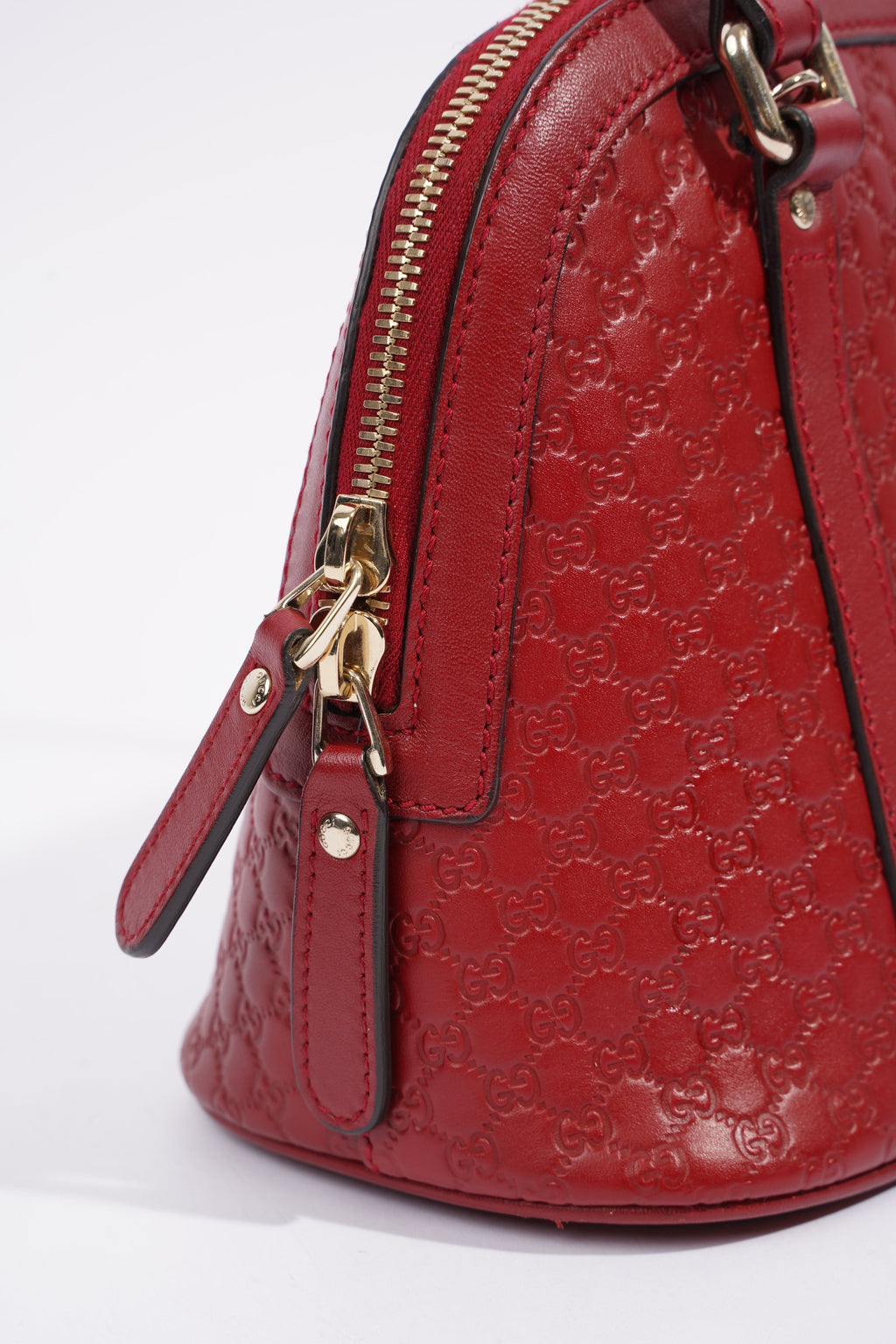 Gucci Microguccissima Mini Dome Red Leather
