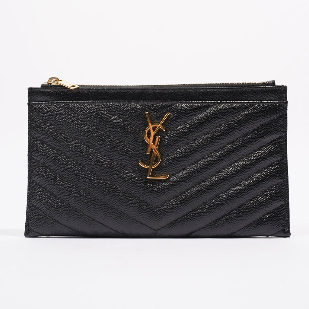 Saint Laurent Monogram Pouch Black