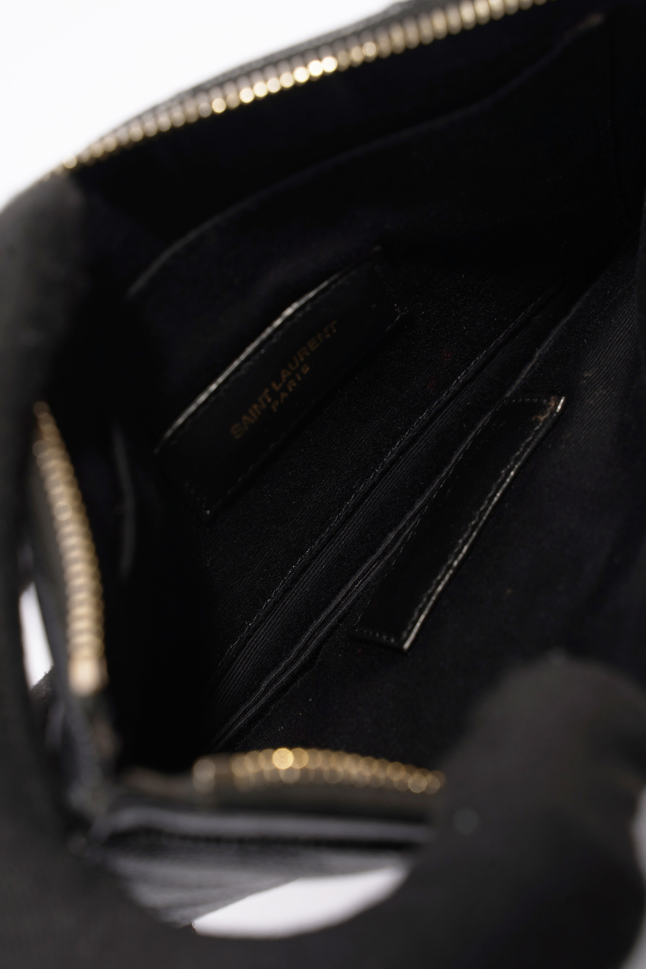 Saint Laurent Monogram Pouch Black