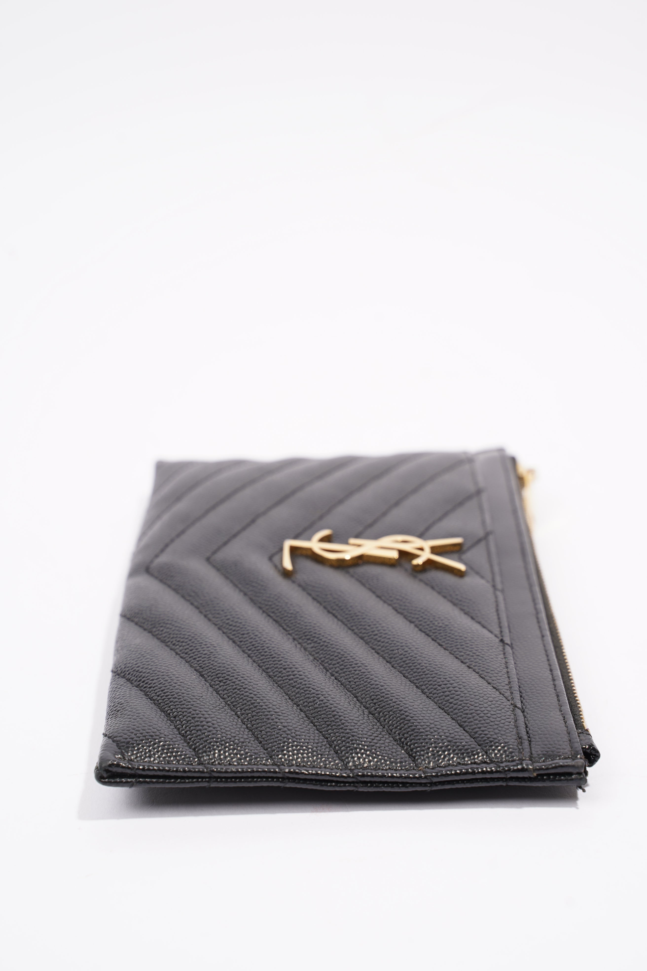 Saint Laurent Monogram Pouch Black