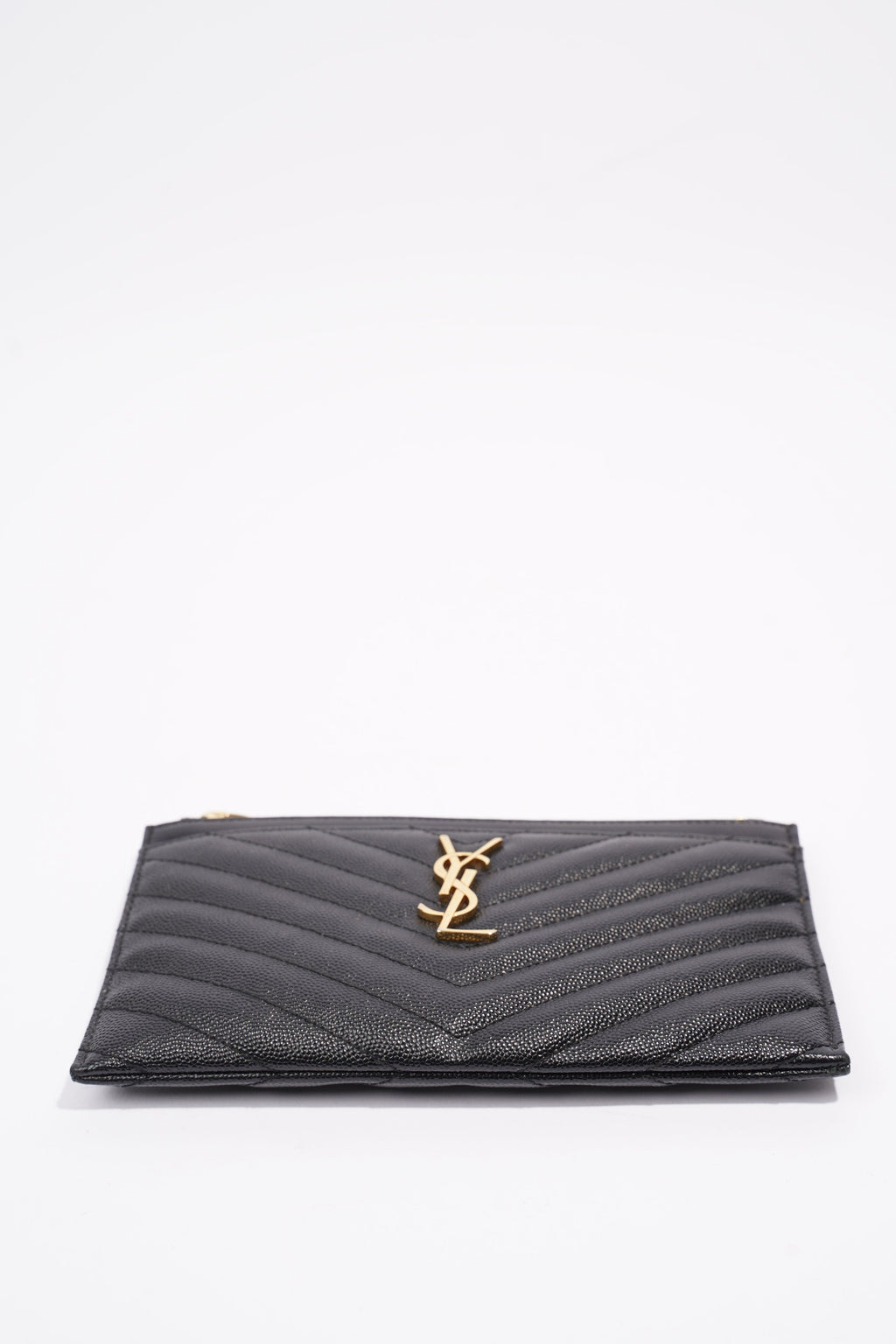Saint Laurent Monogram Pouch Black
