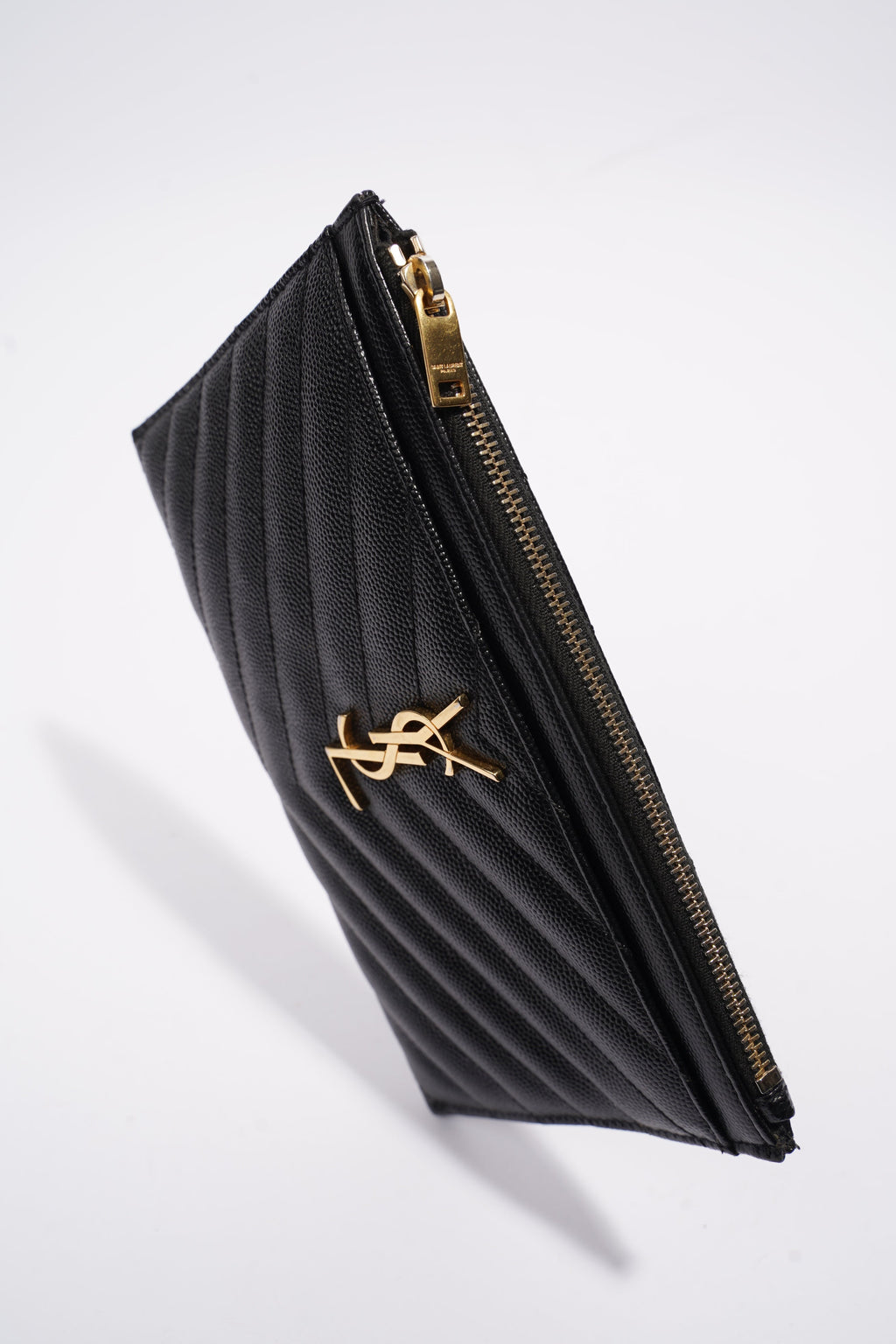 Saint Laurent Monogram Pouch Black