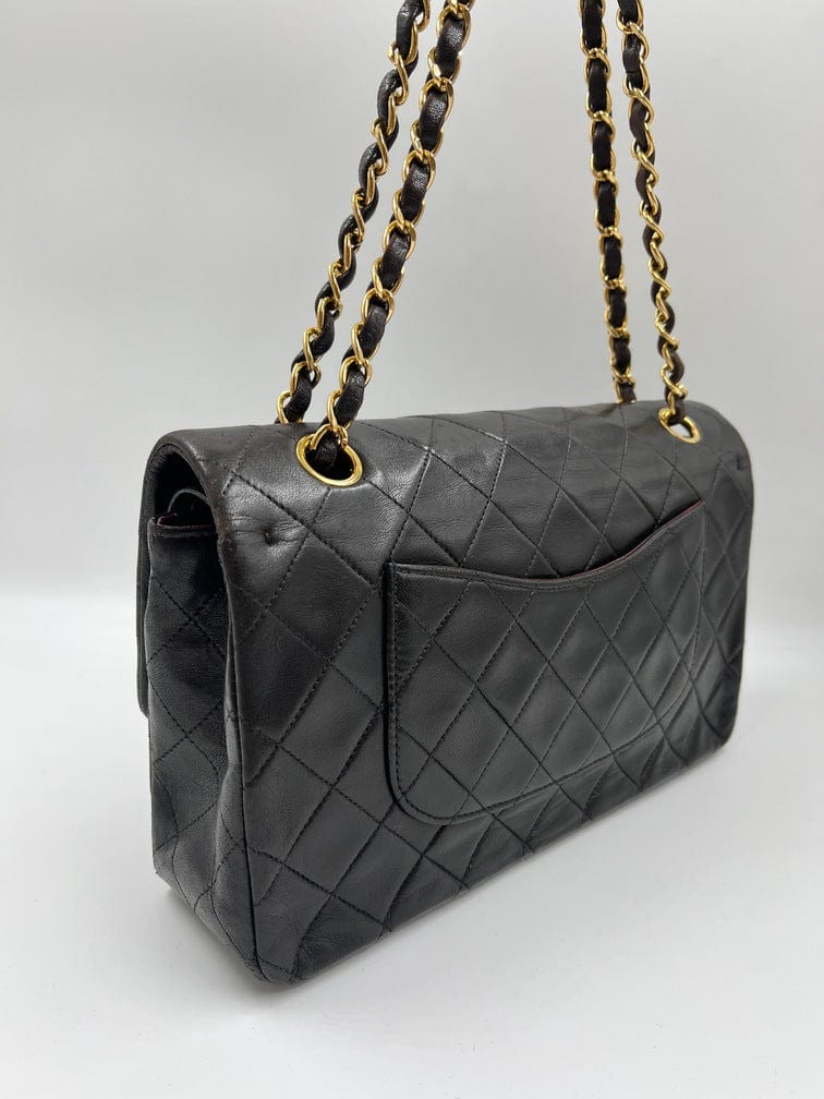 Chanel Classic Double Flap Bag with 24k gold plated hardware