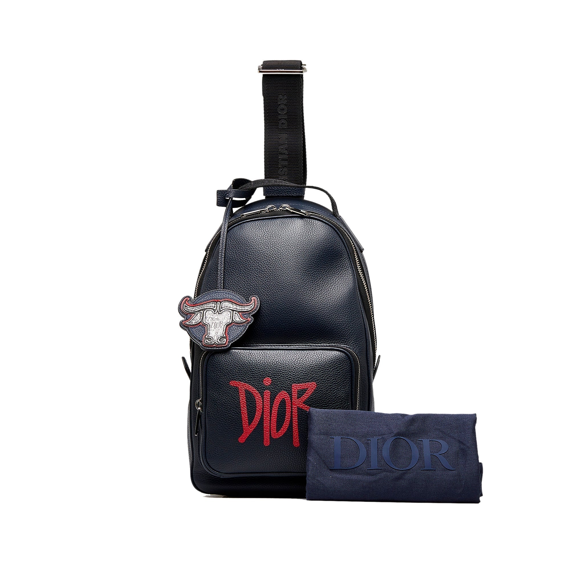 DIOR x Shawn Stussy Year of the Ox Sling Backpack
