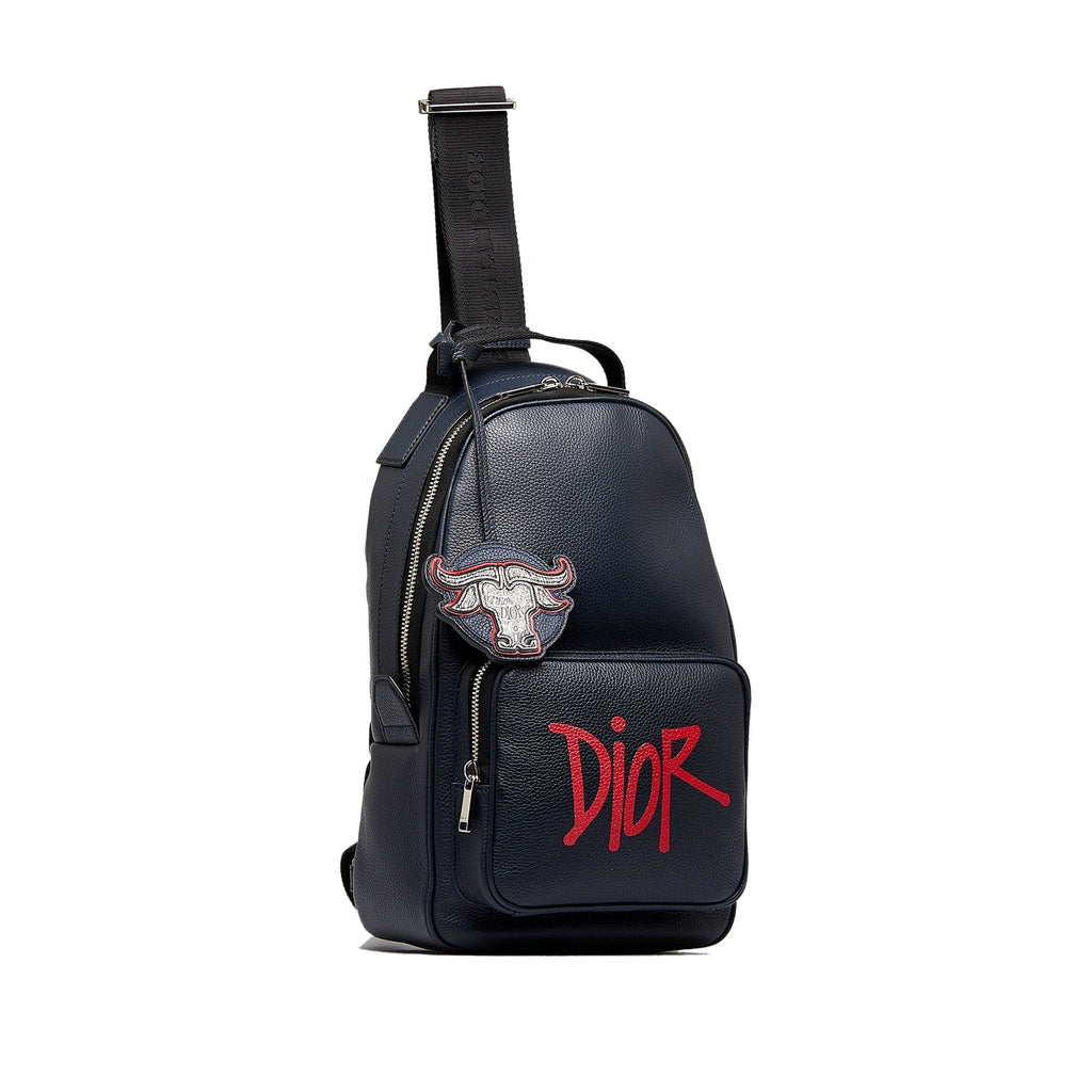 DIOR x Shawn Stussy Year of the Ox Sling Backpack