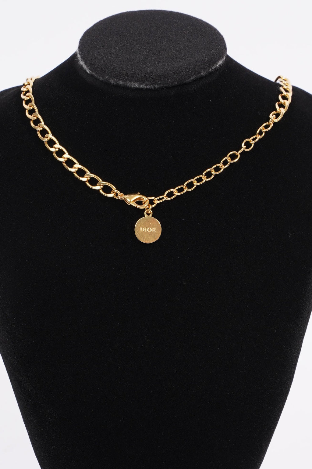 Christian Dior 30 Montaigne Choker Gold Base Metal