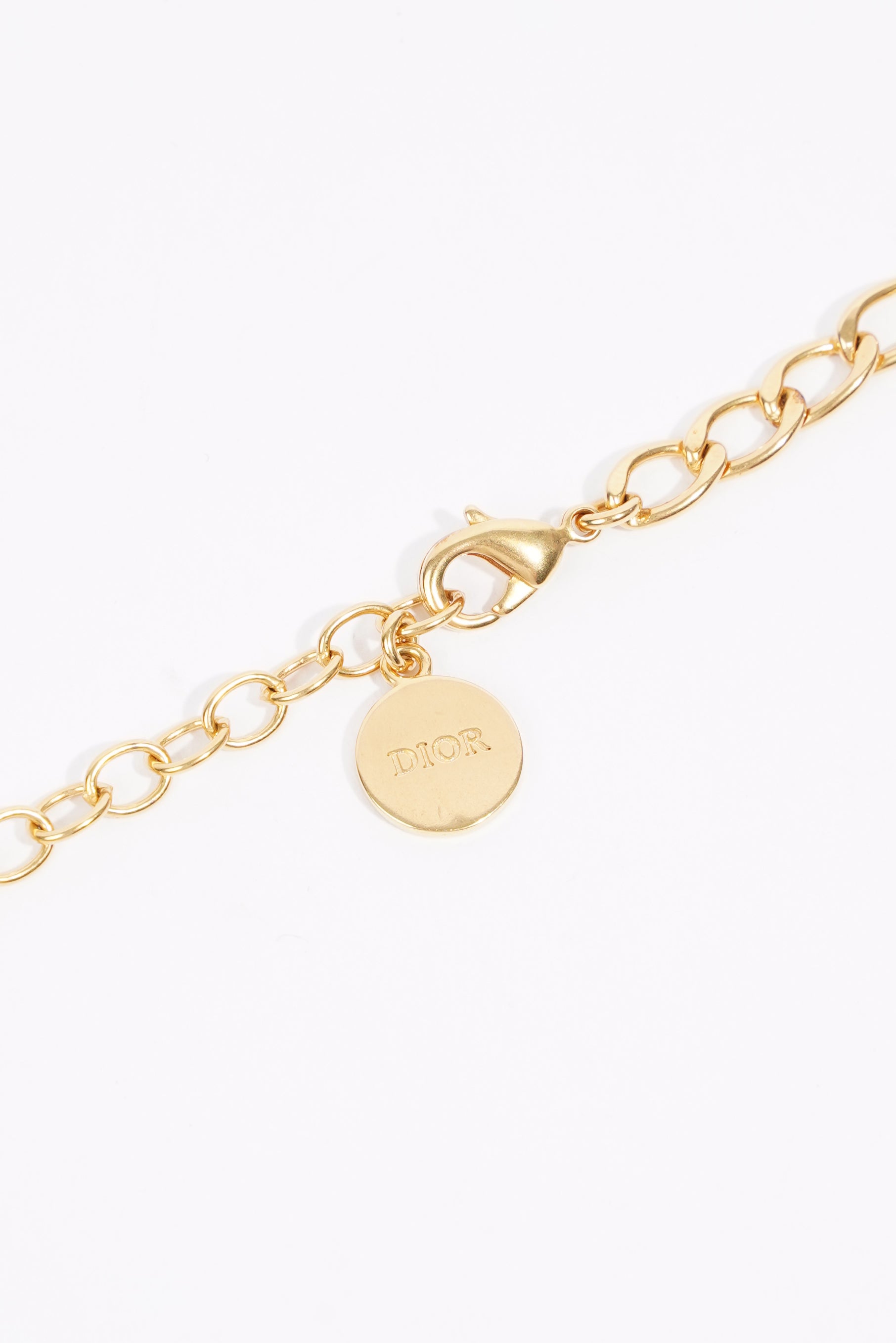 Christian Dior 30 Montaigne Choker Gold Base Metal