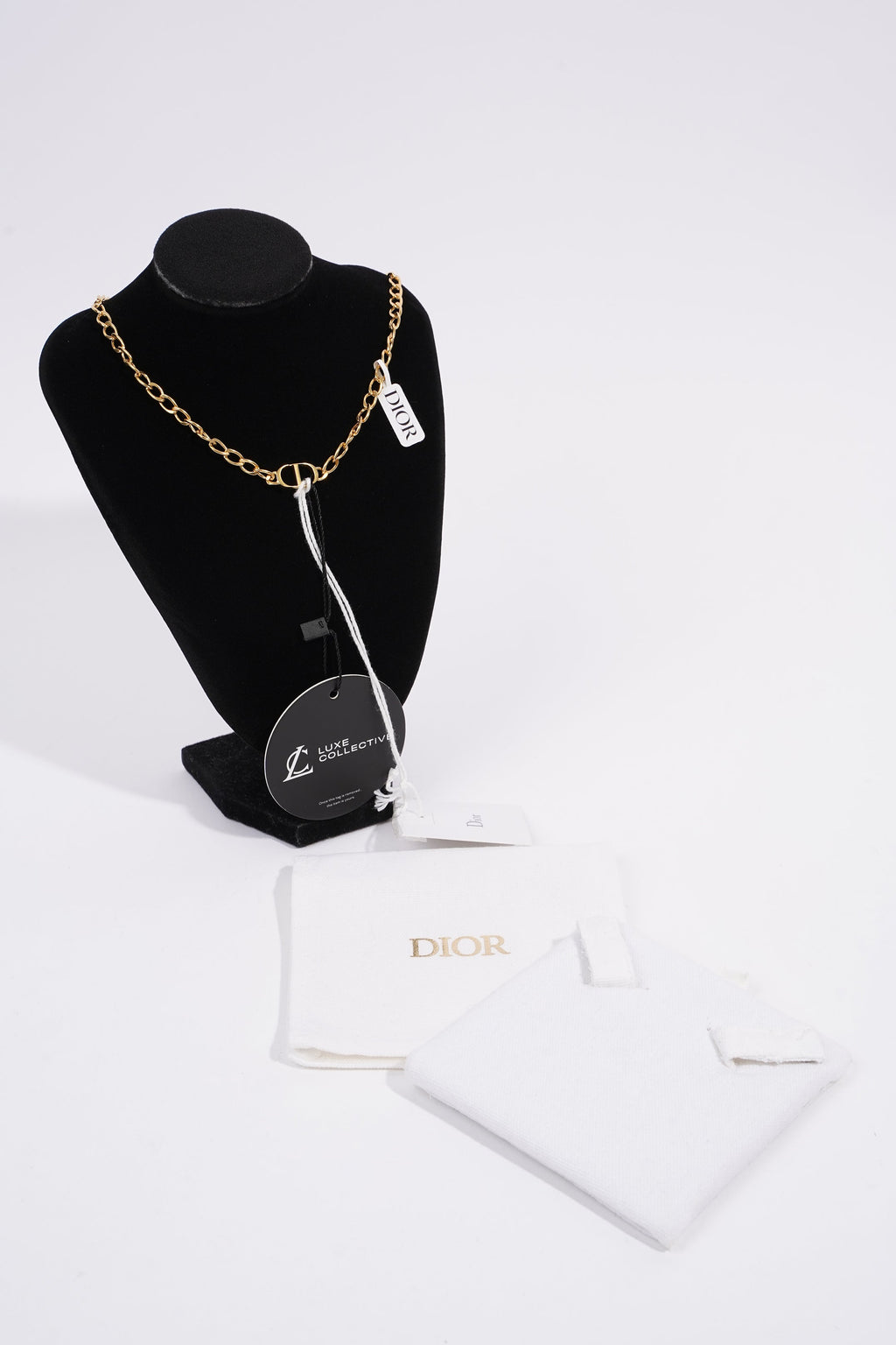 Christian Dior 30 Montaigne Choker Gold Base Metal