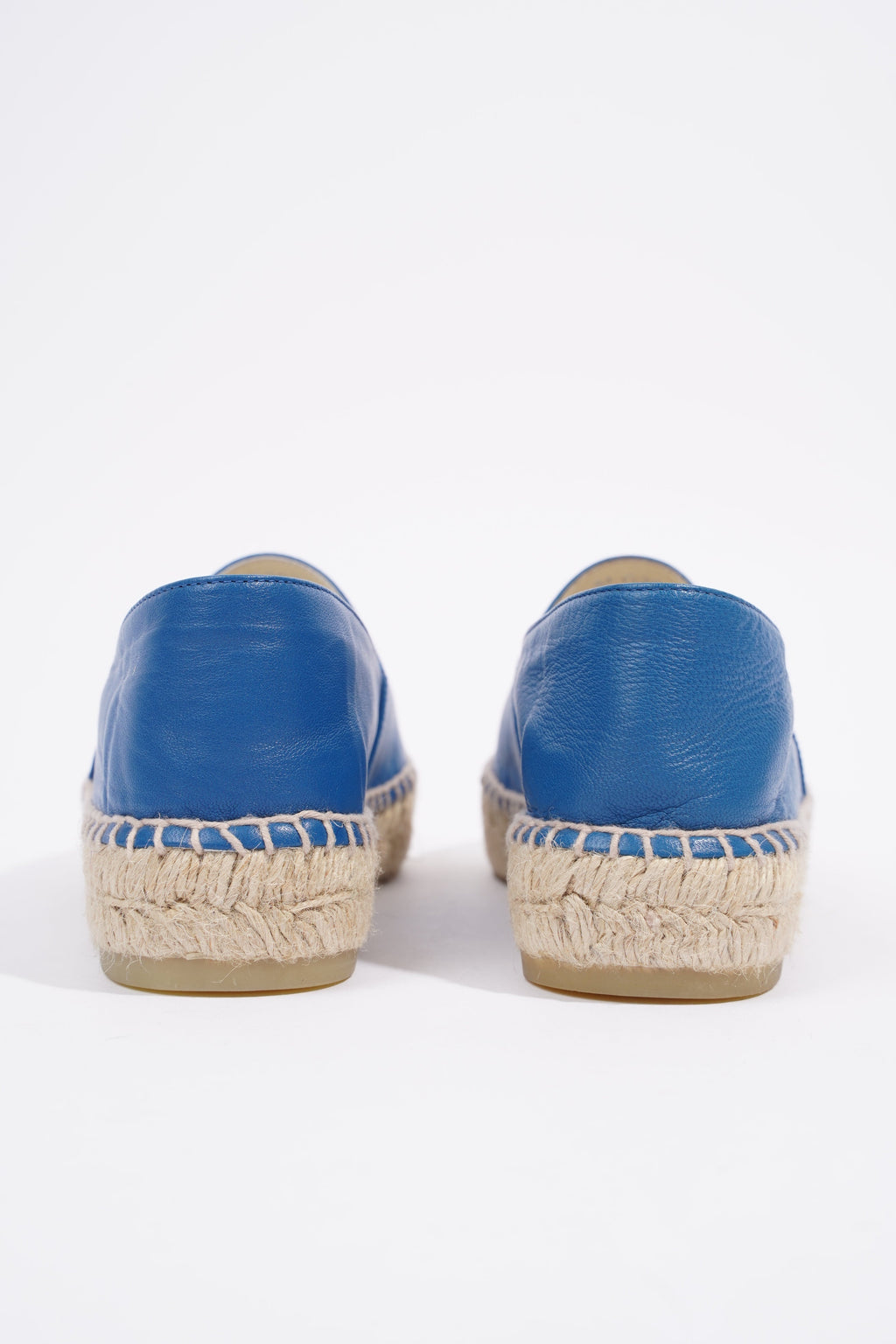 Chanel Espadrilles Blue Leather EU 37 UK 4